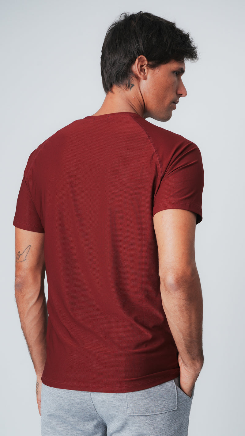 Camiseta Slim Dry Fit - Bordô