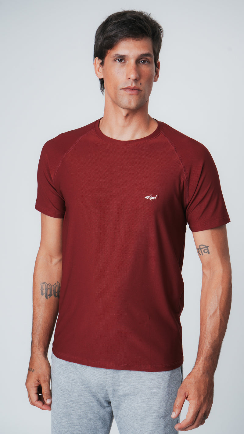 Camiseta Slim Dry Fit - Bordô