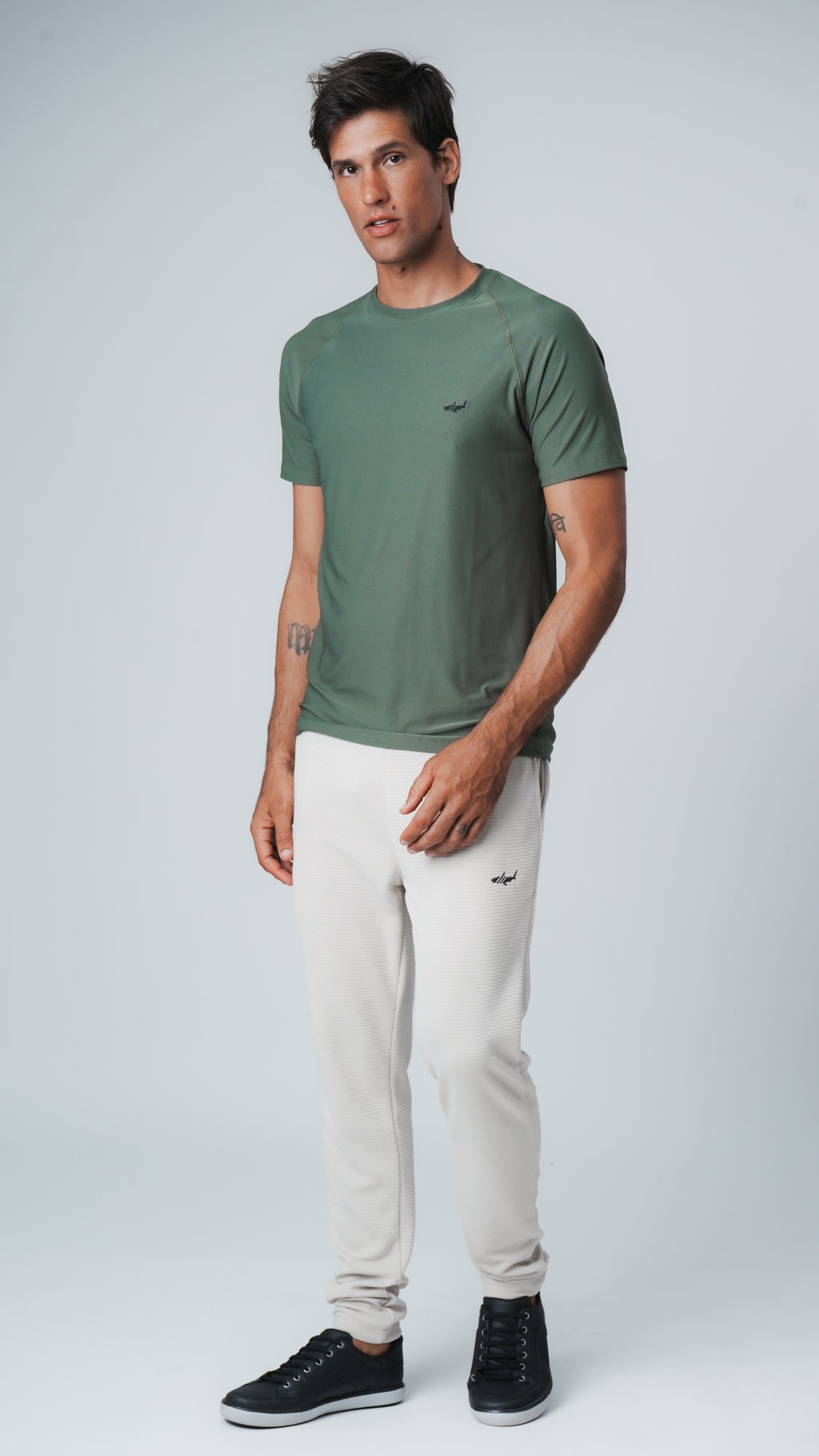 Camiseta Slim Dry Fit - Verde Militar