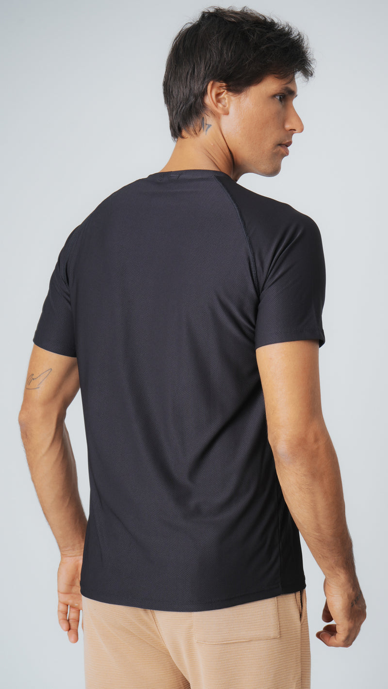 Camiseta Slim Dry Fit - Preta