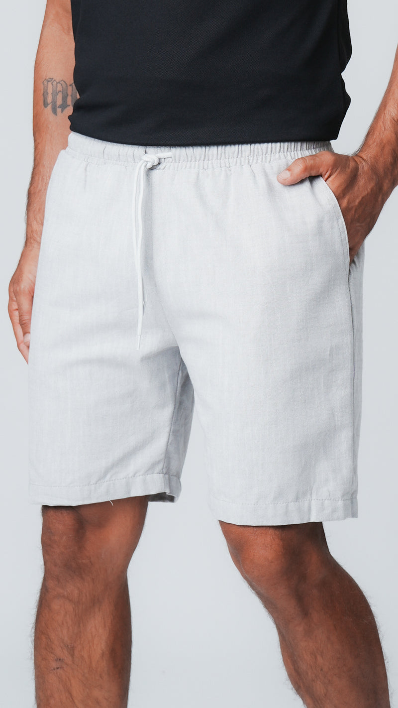 Bermuda Flamê Bolso Faca - Cinza