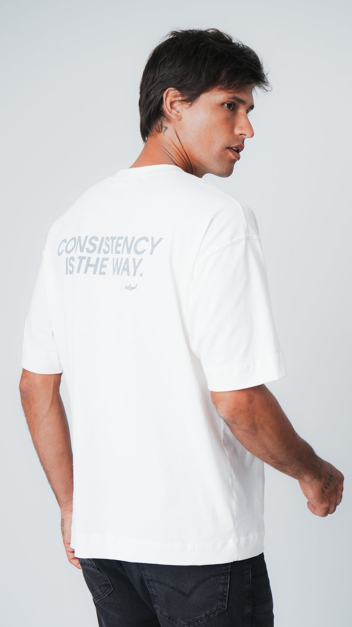 Camiseta Oversized Consistency - Off White