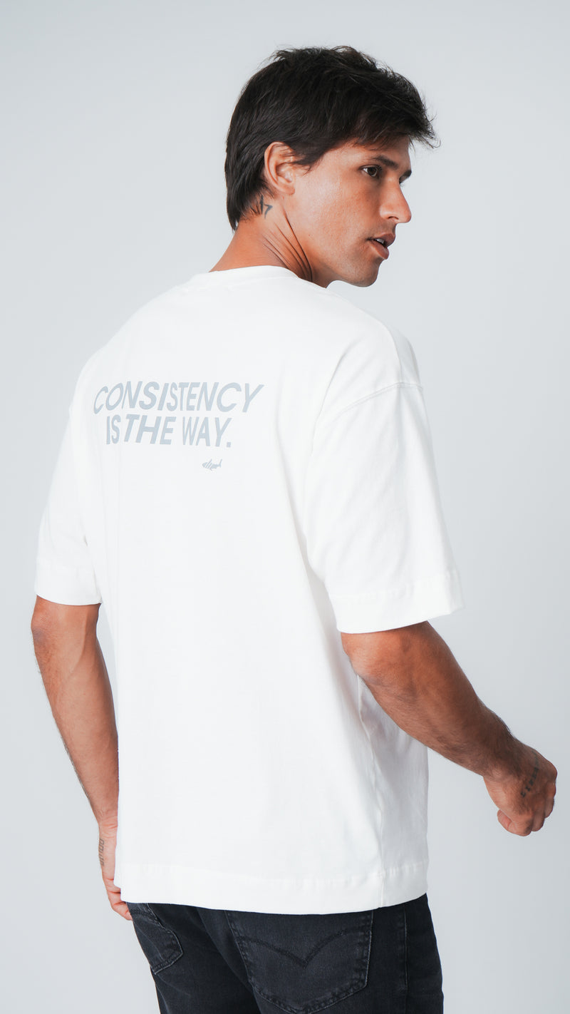 Camiseta Oversized Consistency - Off White