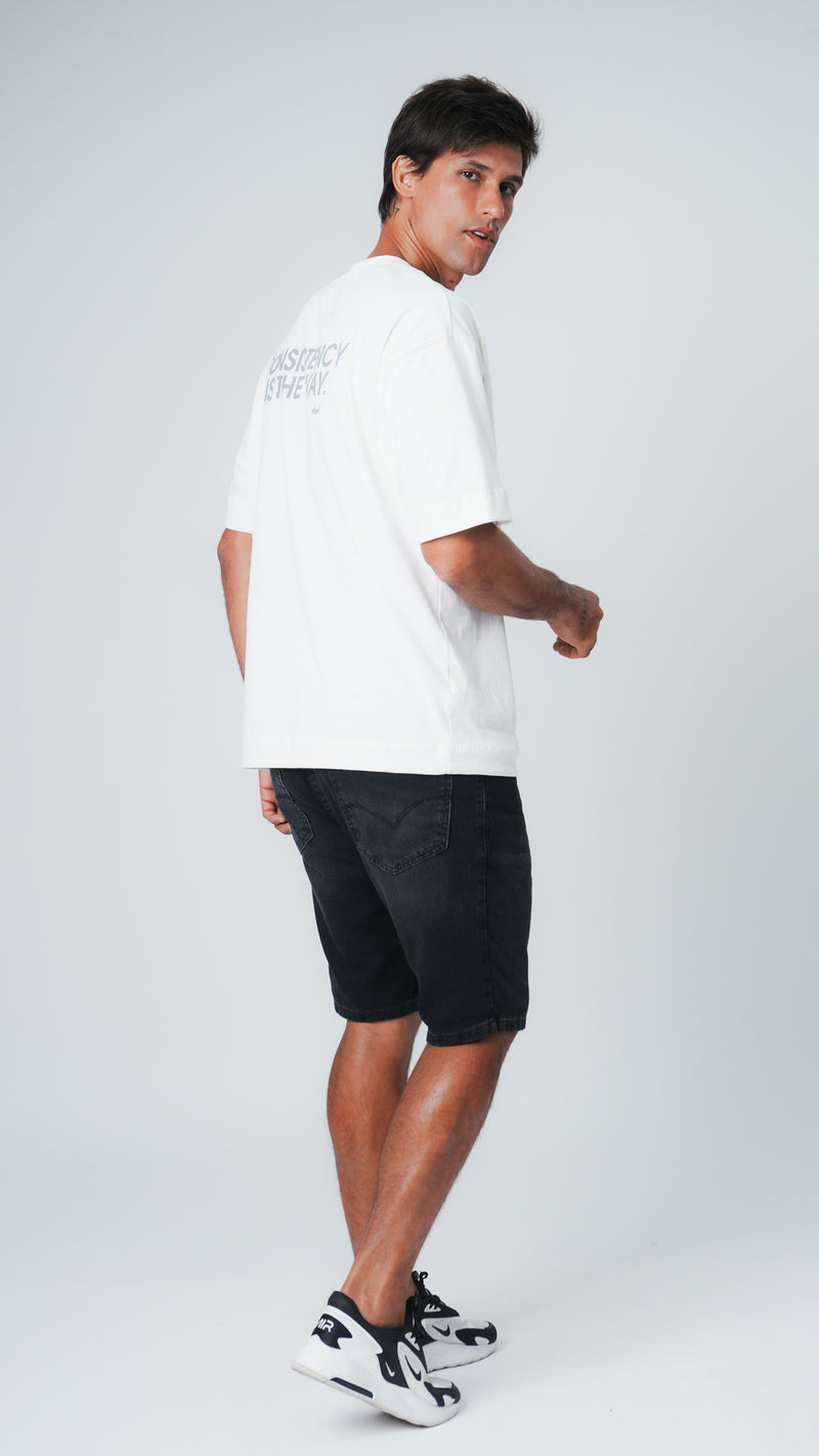 Camiseta Oversized Consistency - Off White