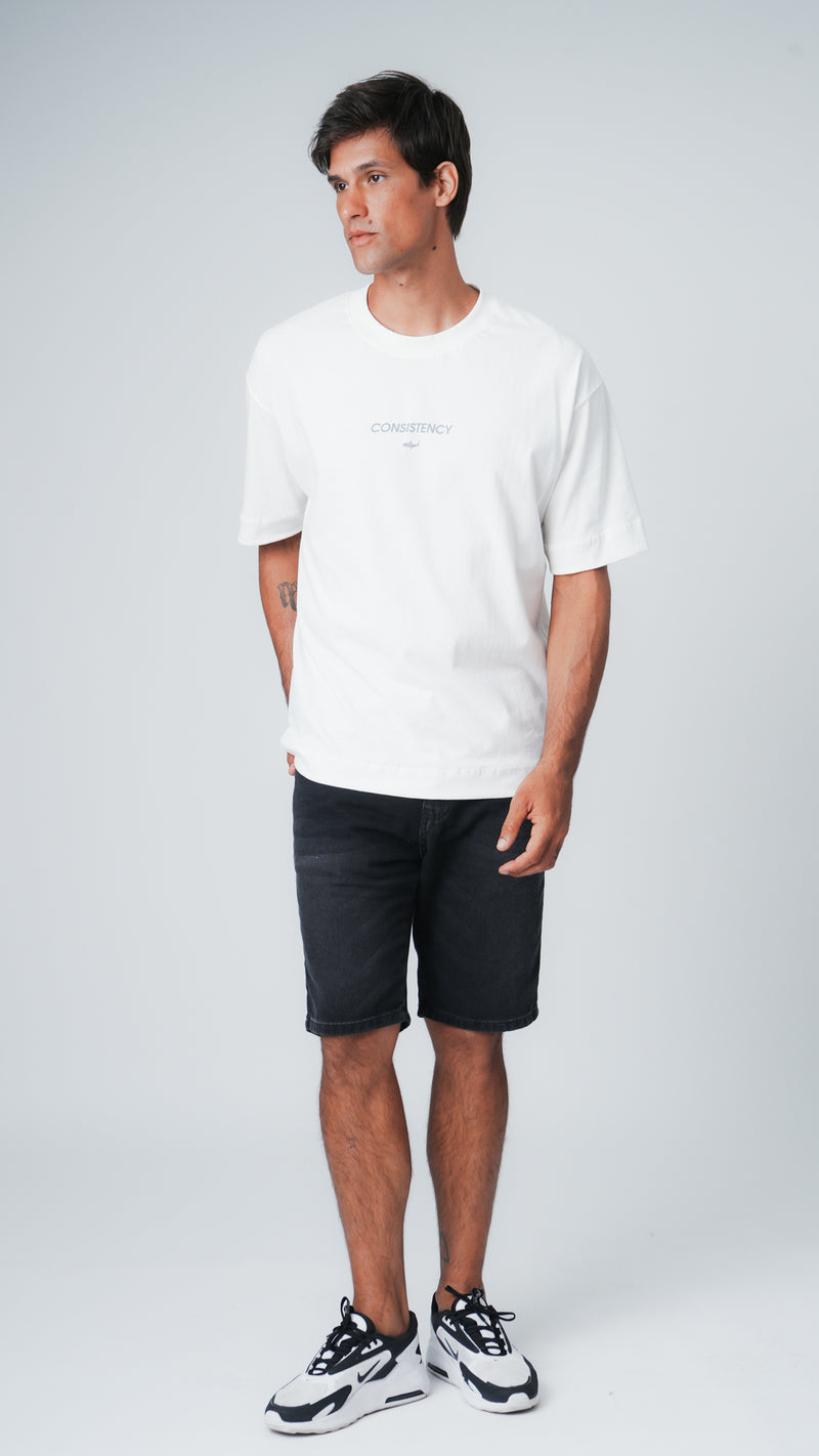 Camiseta Oversized Consistency - Off White