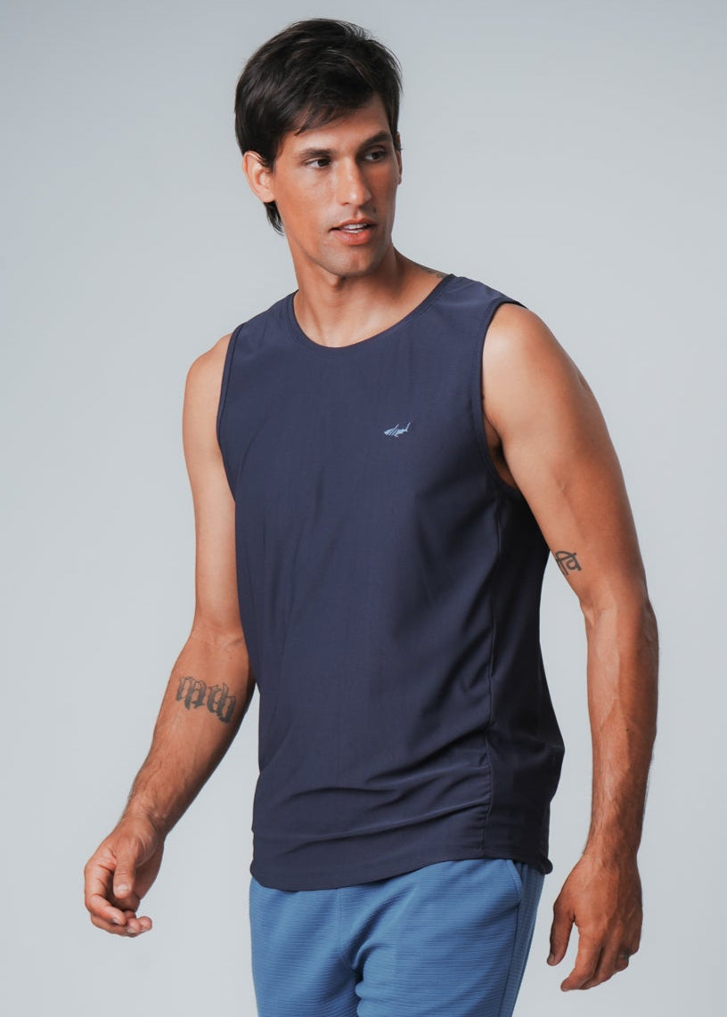 Regata Dry Fit - Azul Marinho