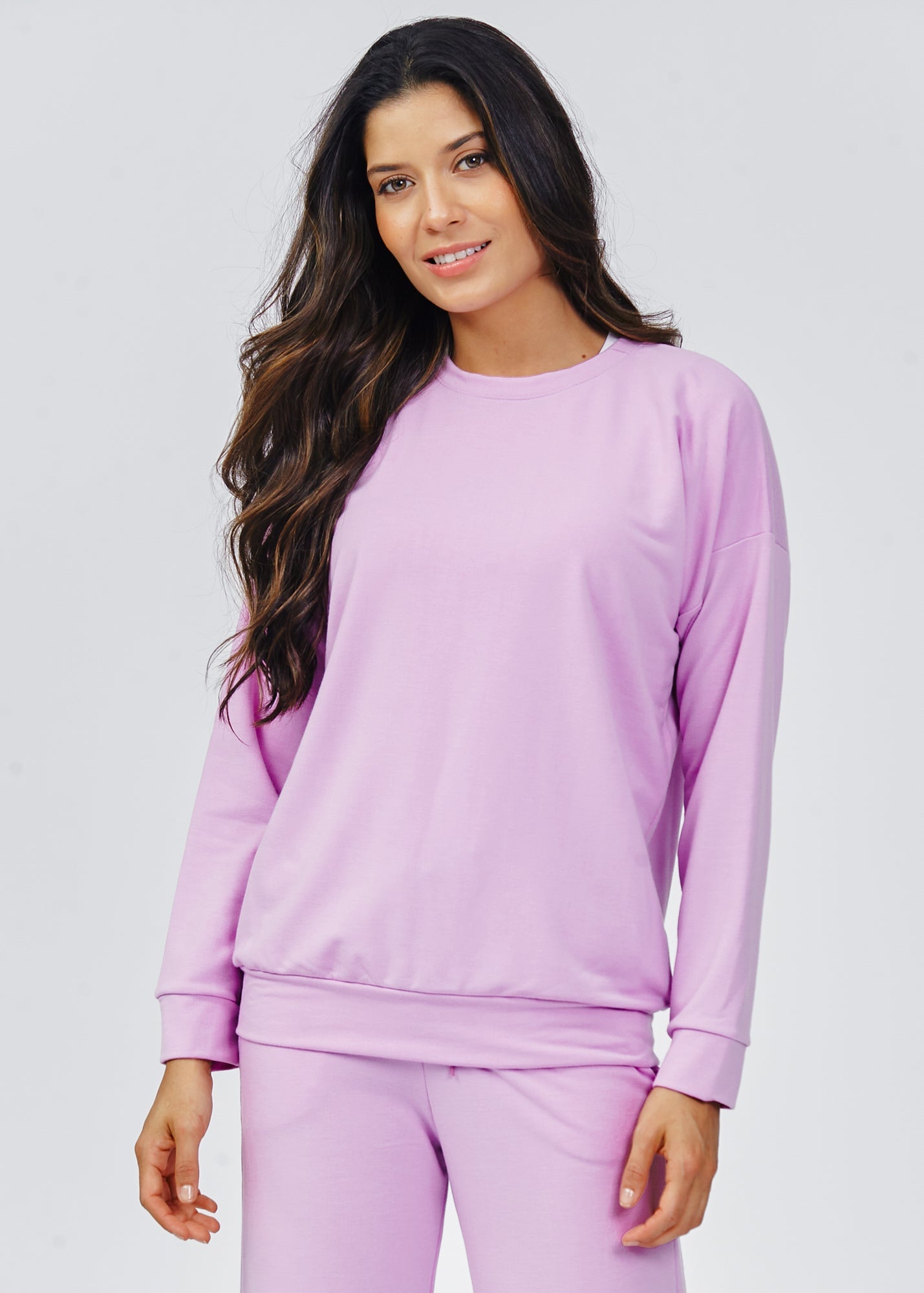Blusa Moletinho Premium Careca - Lilás