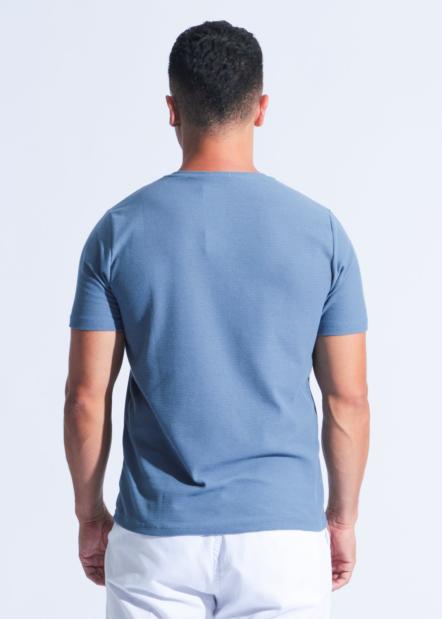 Camiseta Tricô Diamond - Azul