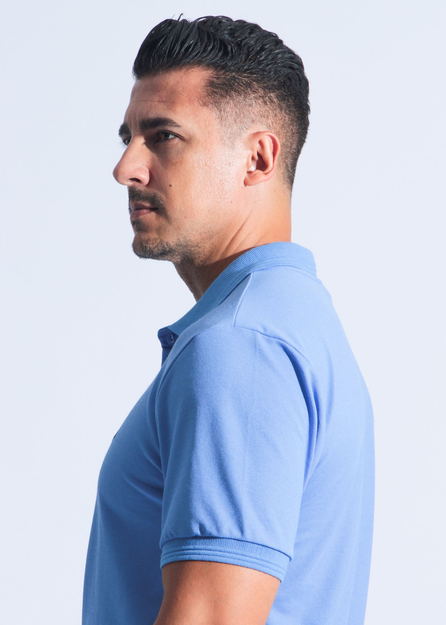 Camisa Polo Piquet - Azul
