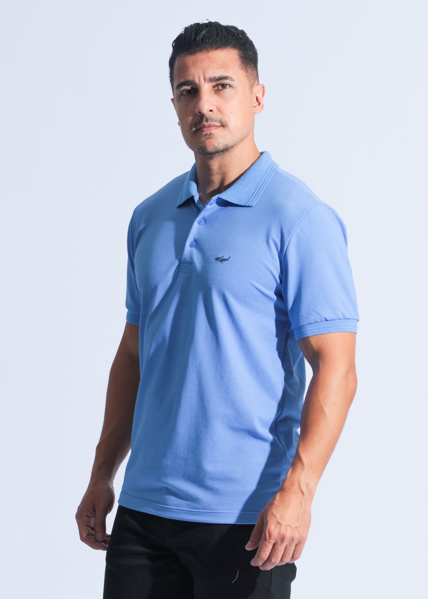 Camisa Polo Piquet - Azul