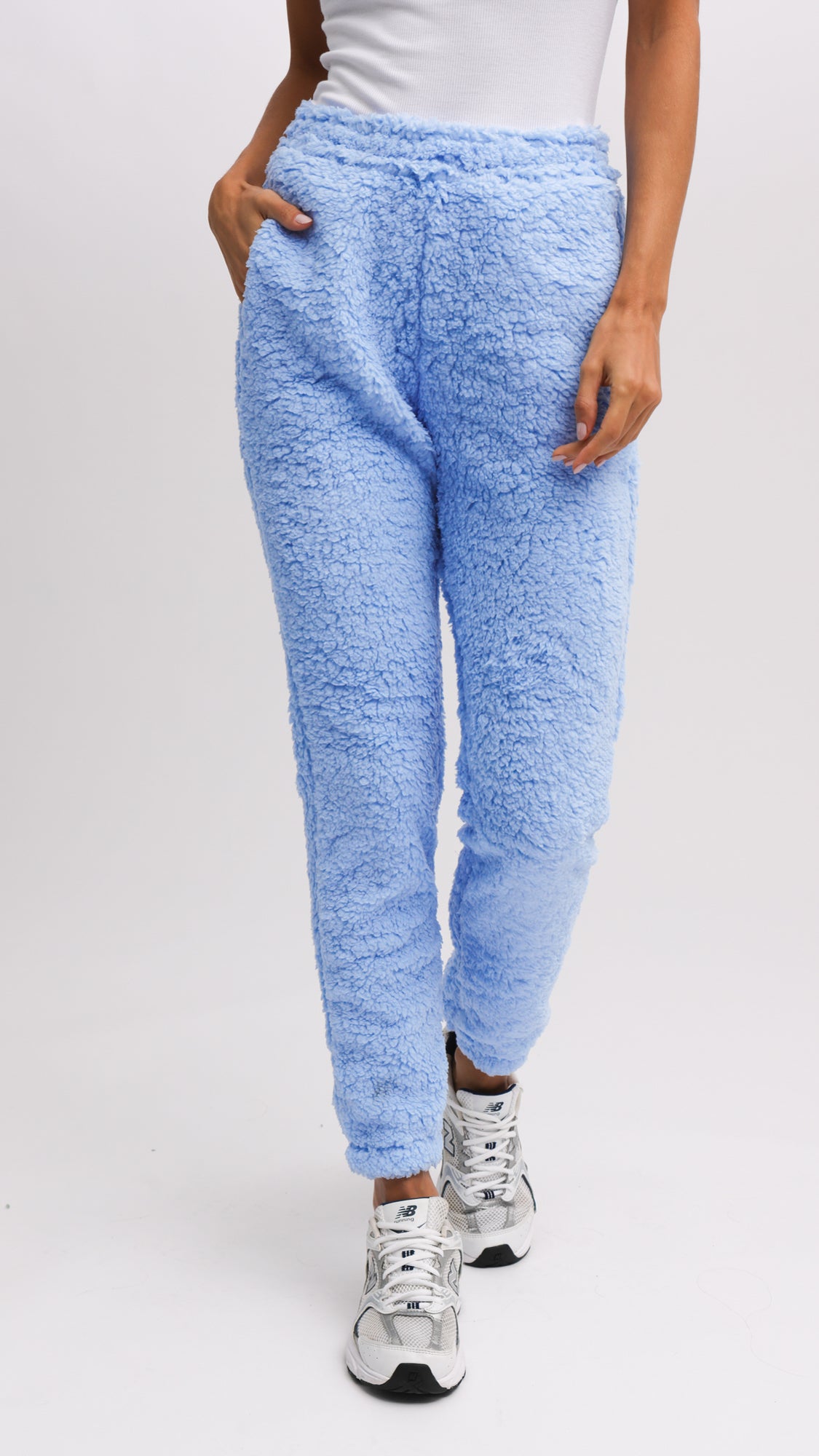 Calça Sherpa - Azul