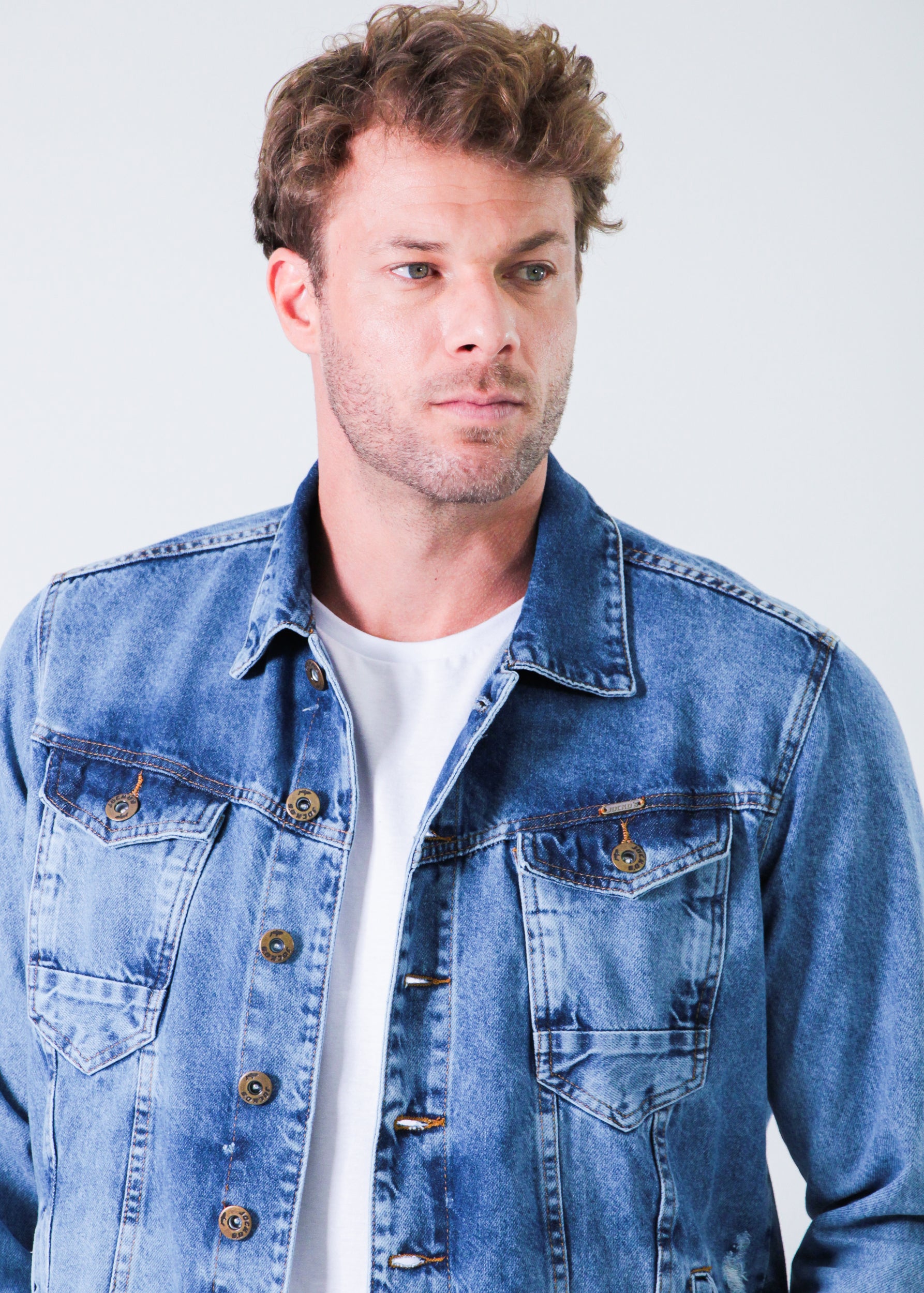 Jaqueta Jeans - Destroyed