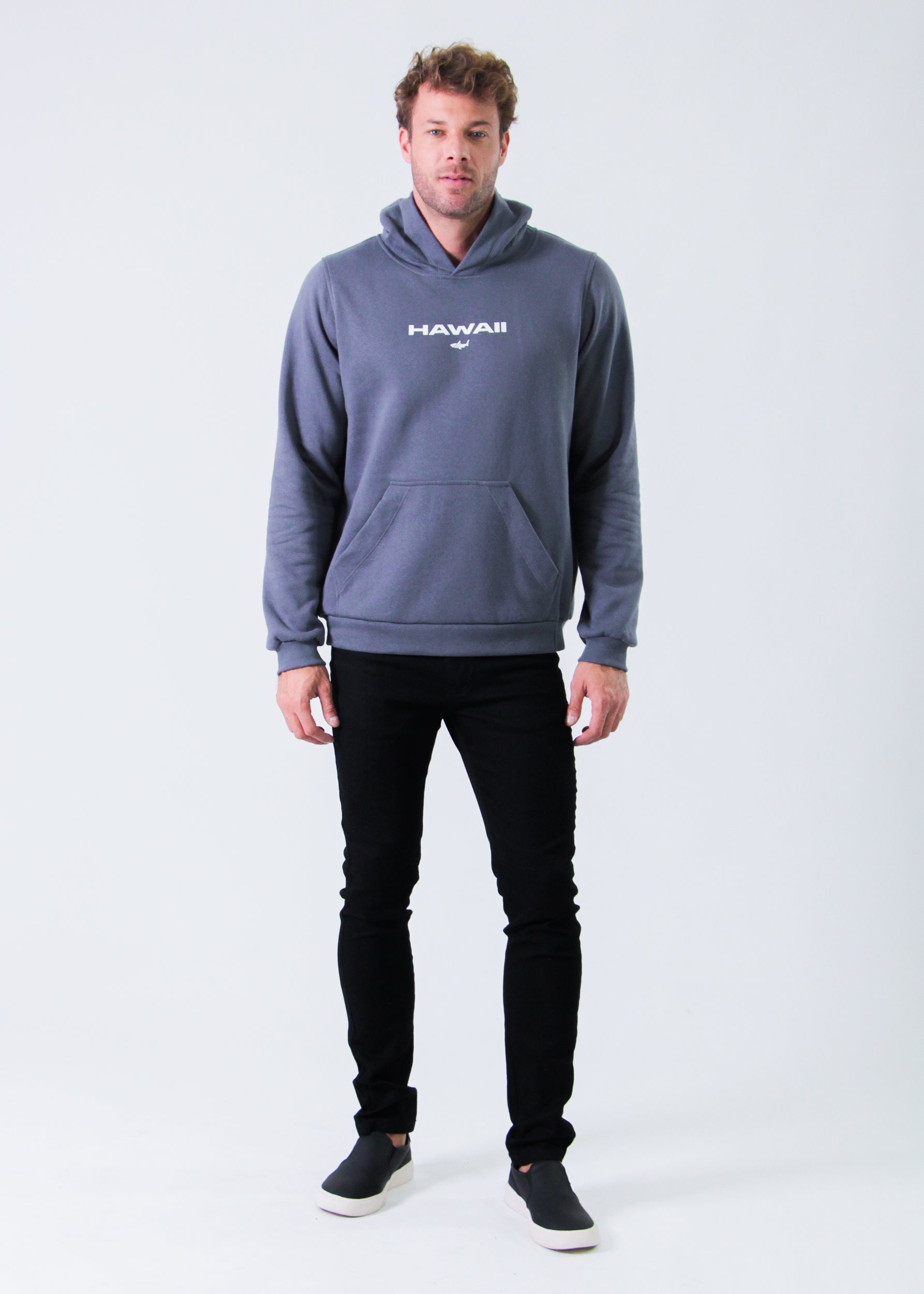 Moletom Canguru Premium - Grafite