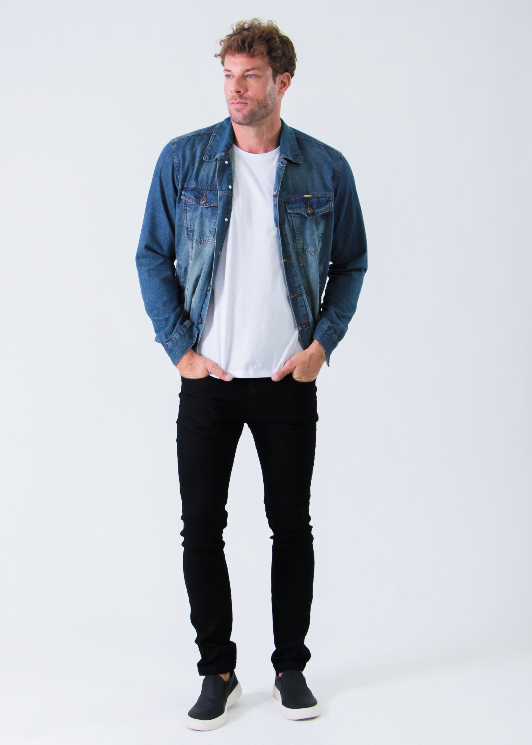 Jaqueta Jeans - Estonada