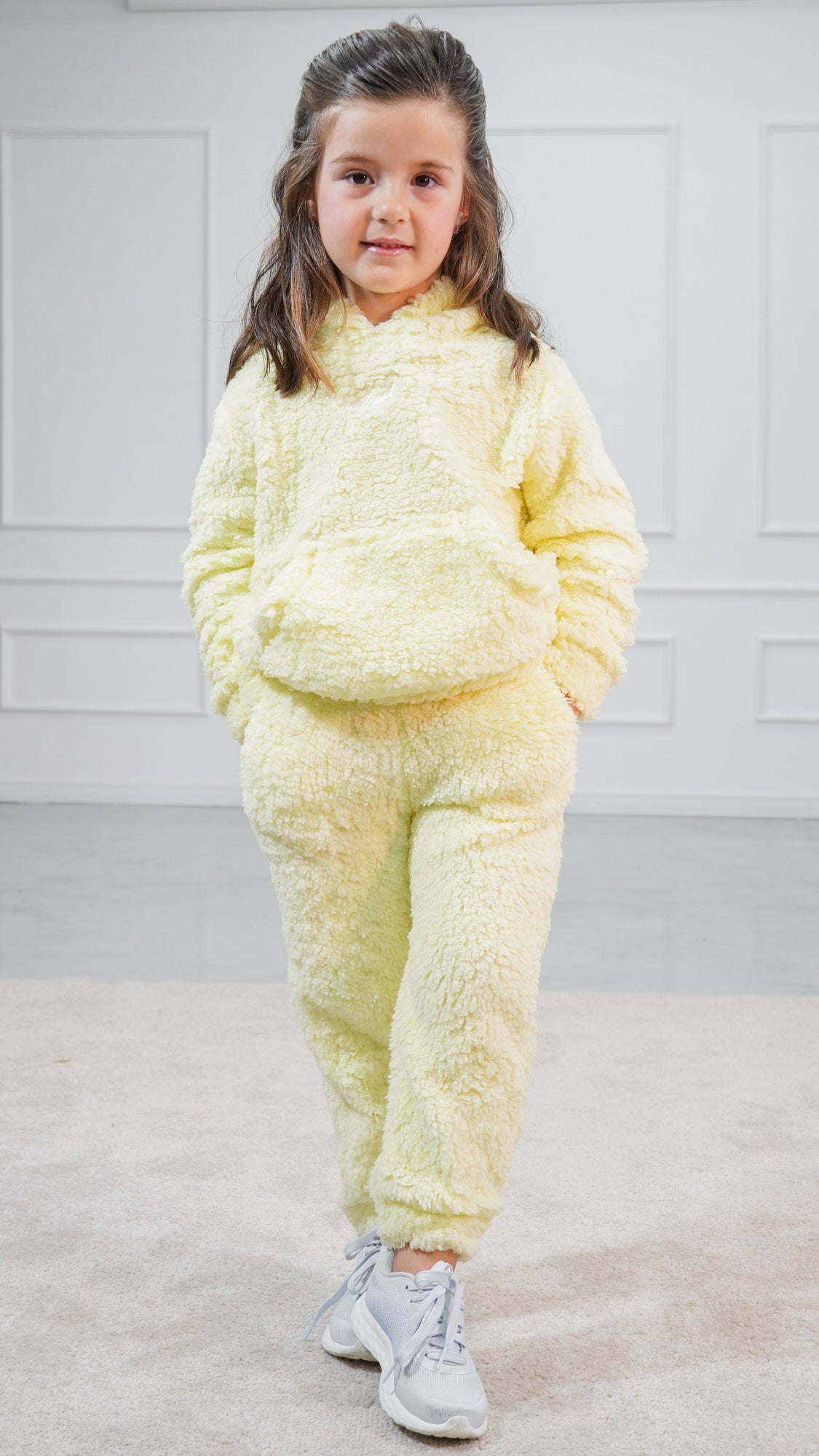 Calça Sherpa Kids - Amarela