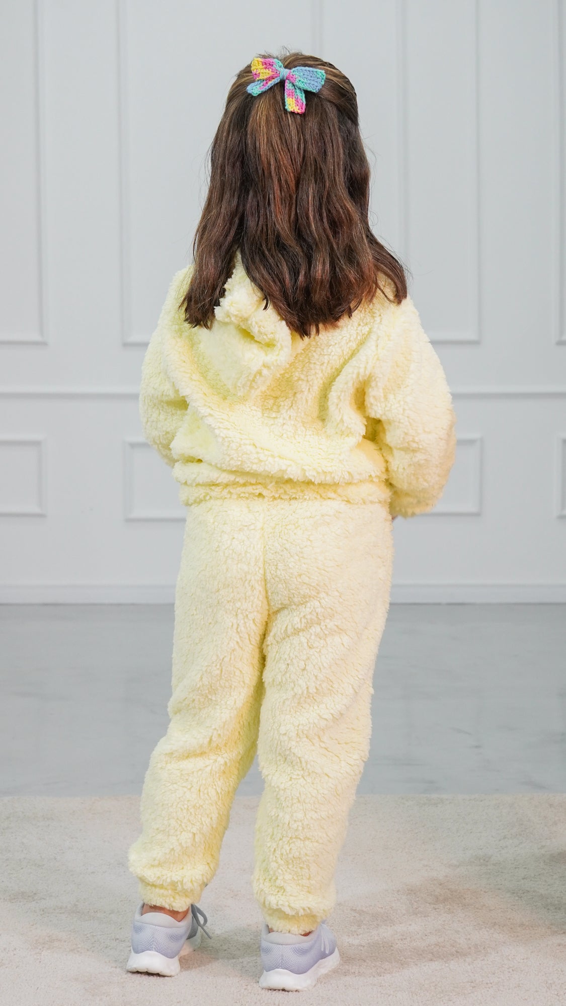 Calça Sherpa Kids - Amarela