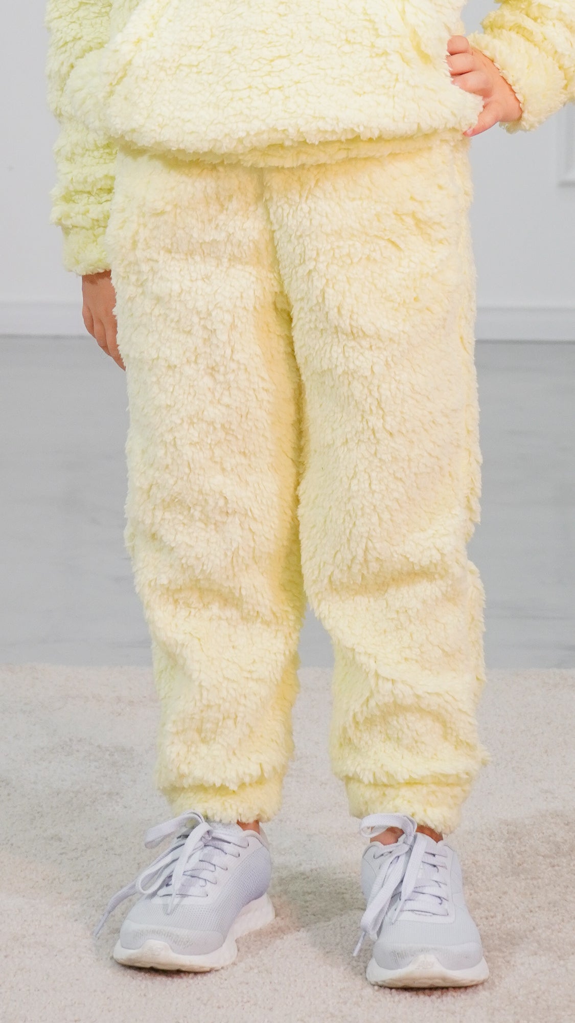 Calça Sherpa Kids - Amarela