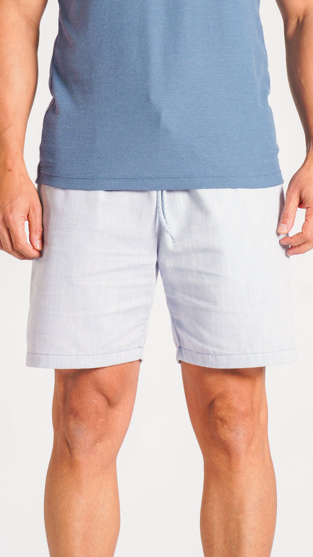 Bermuda Cotton Flamê - Azul