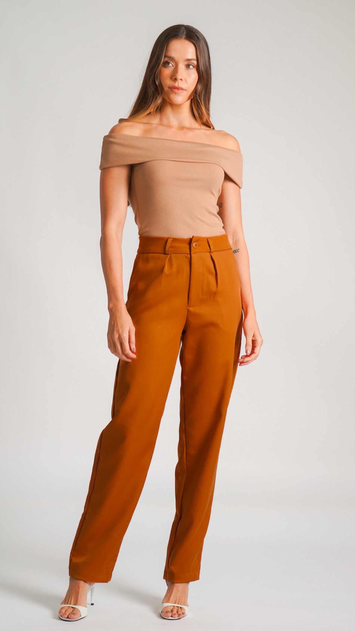 Calça Alfaiataria Classic - Telha