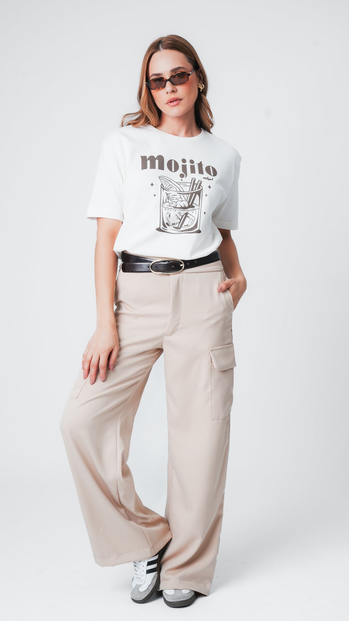 Camiseta Oversized Mojito - Off White