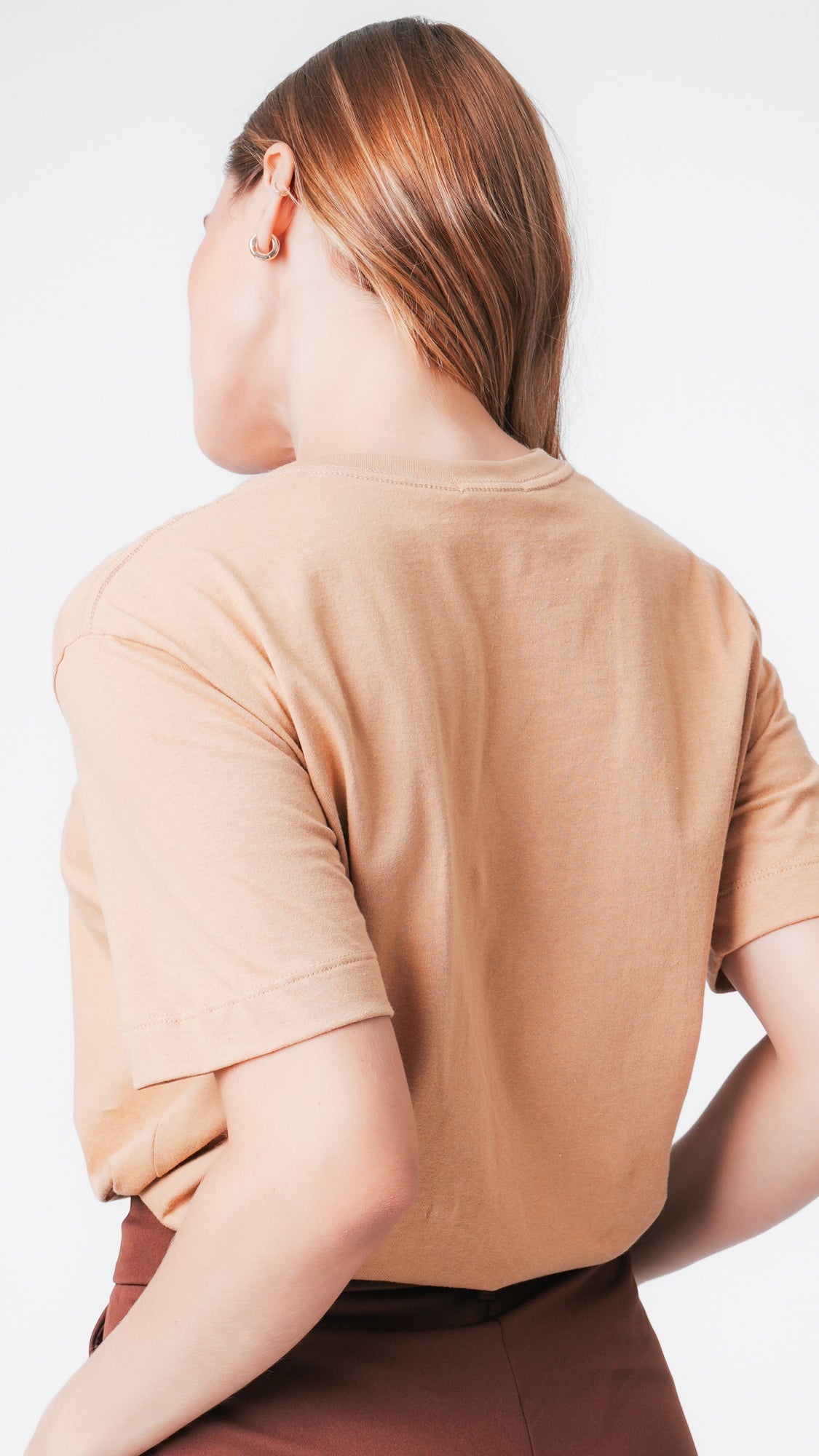 Camiseta Oversized Cherry - Ocre