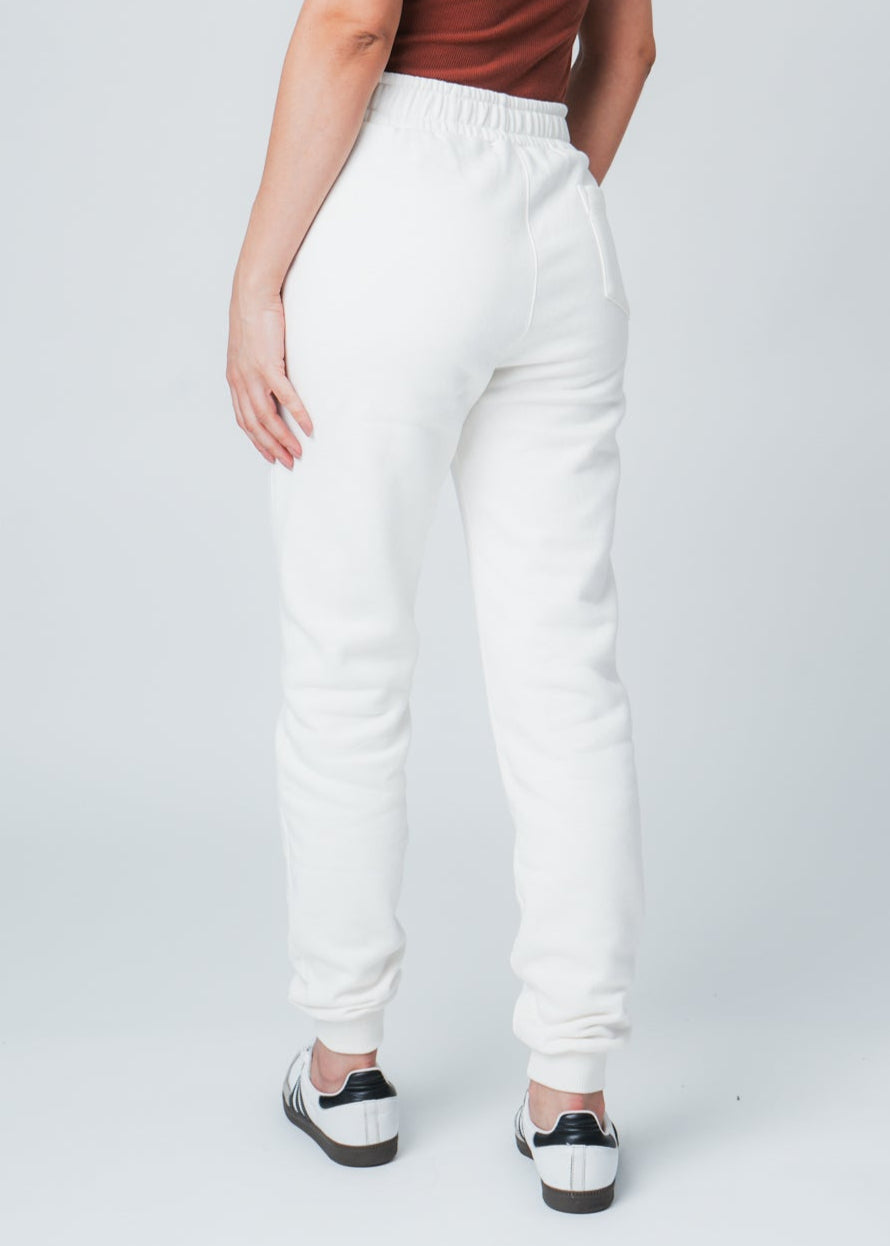 Calça Moletom Premium - Off White