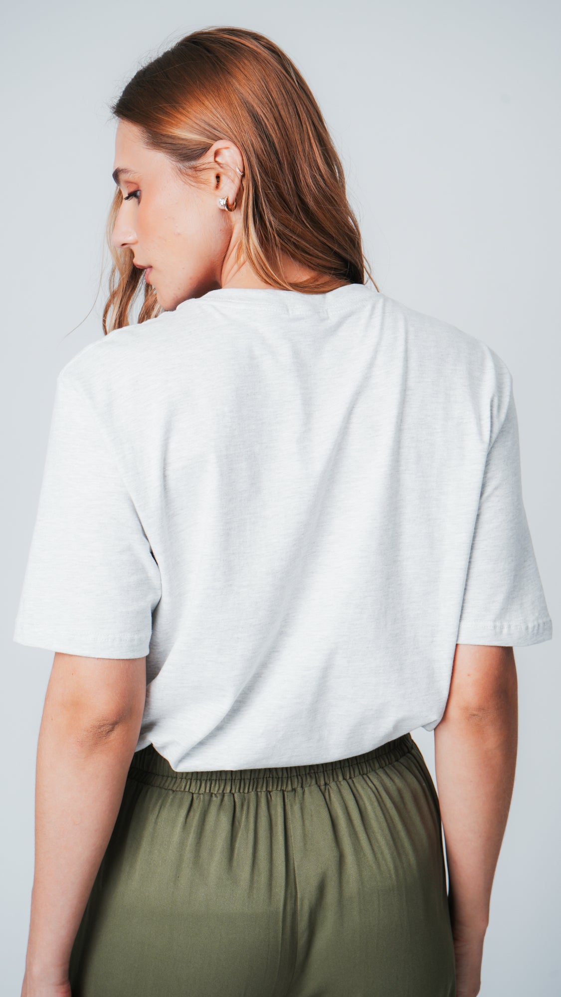 Camiseta Oversized Miami - Cinza