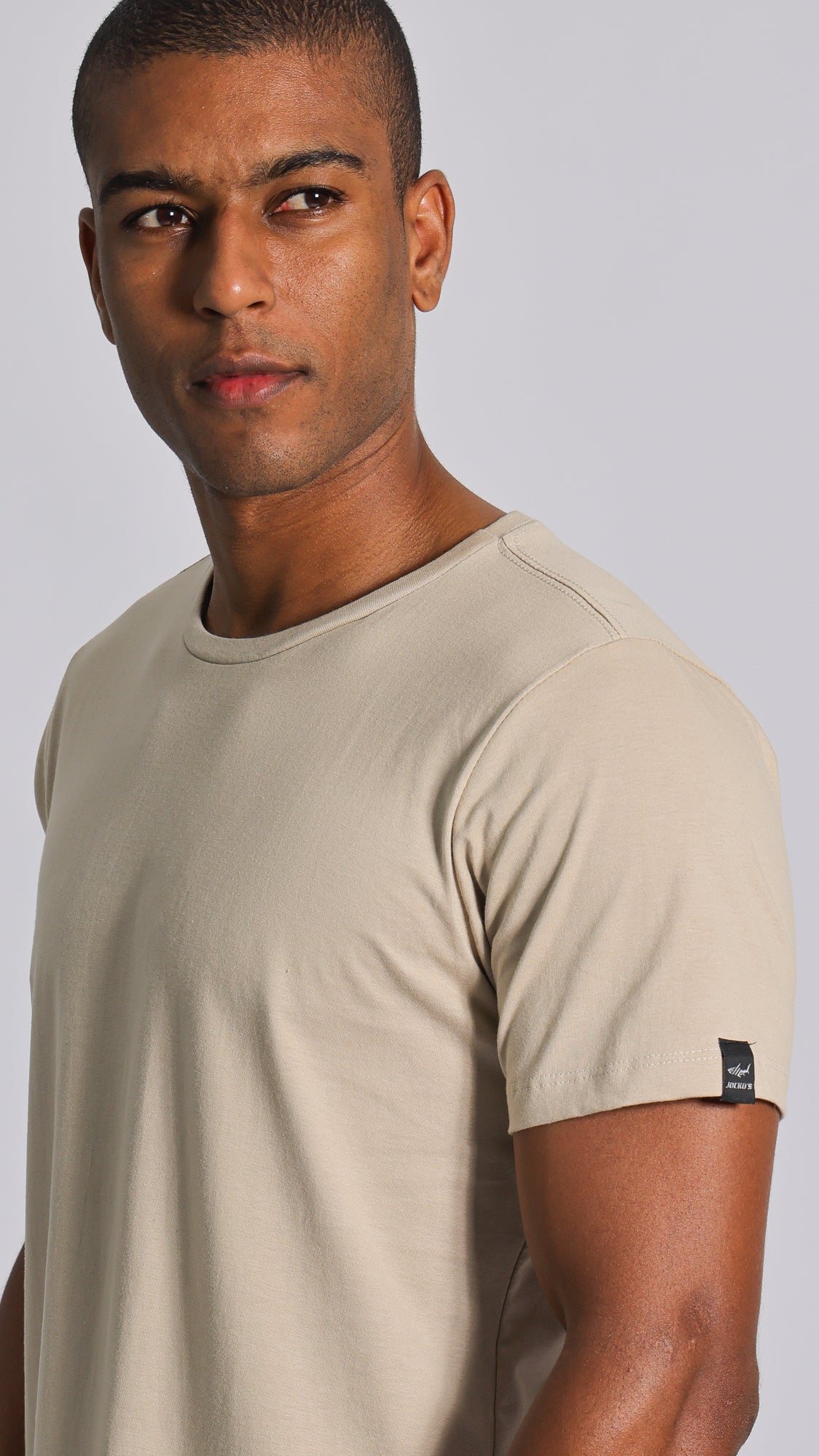 Camiseta Lisa - Bege