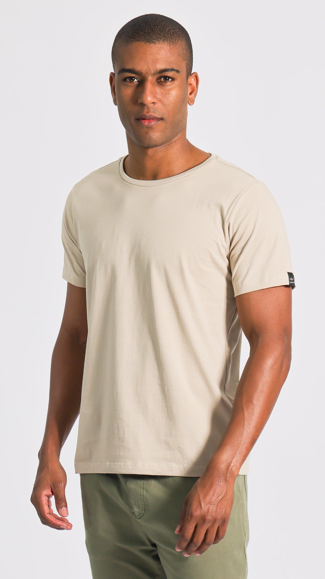 Camiseta Lisa - Bege