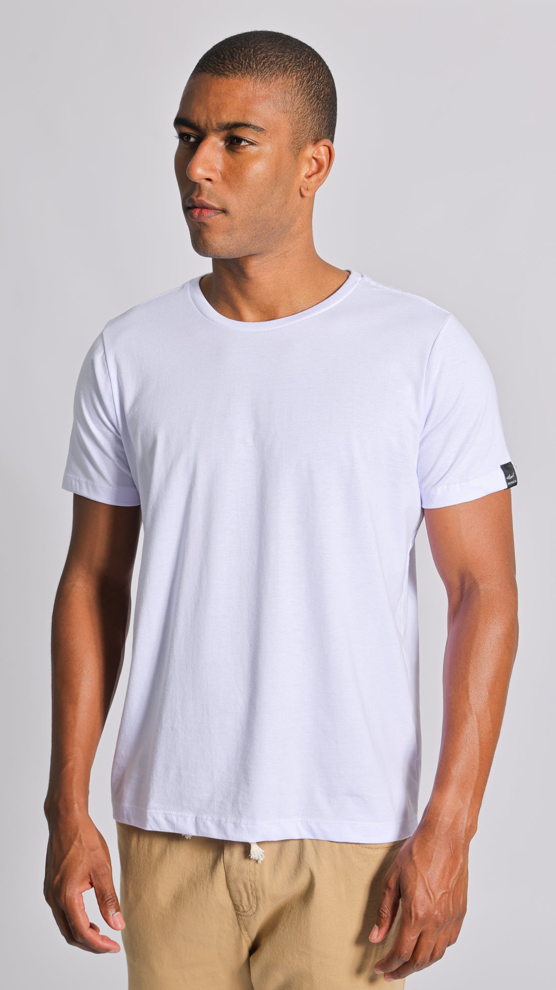 Camiseta Lisa - Branca