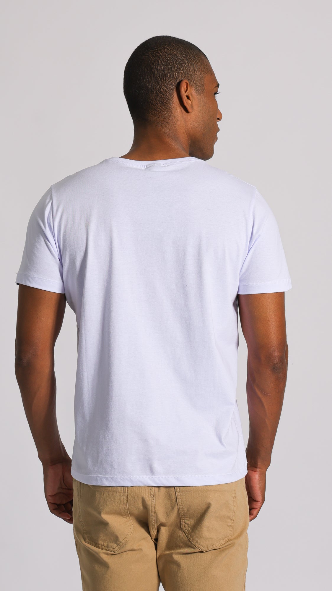 Camiseta Lisa - Branca