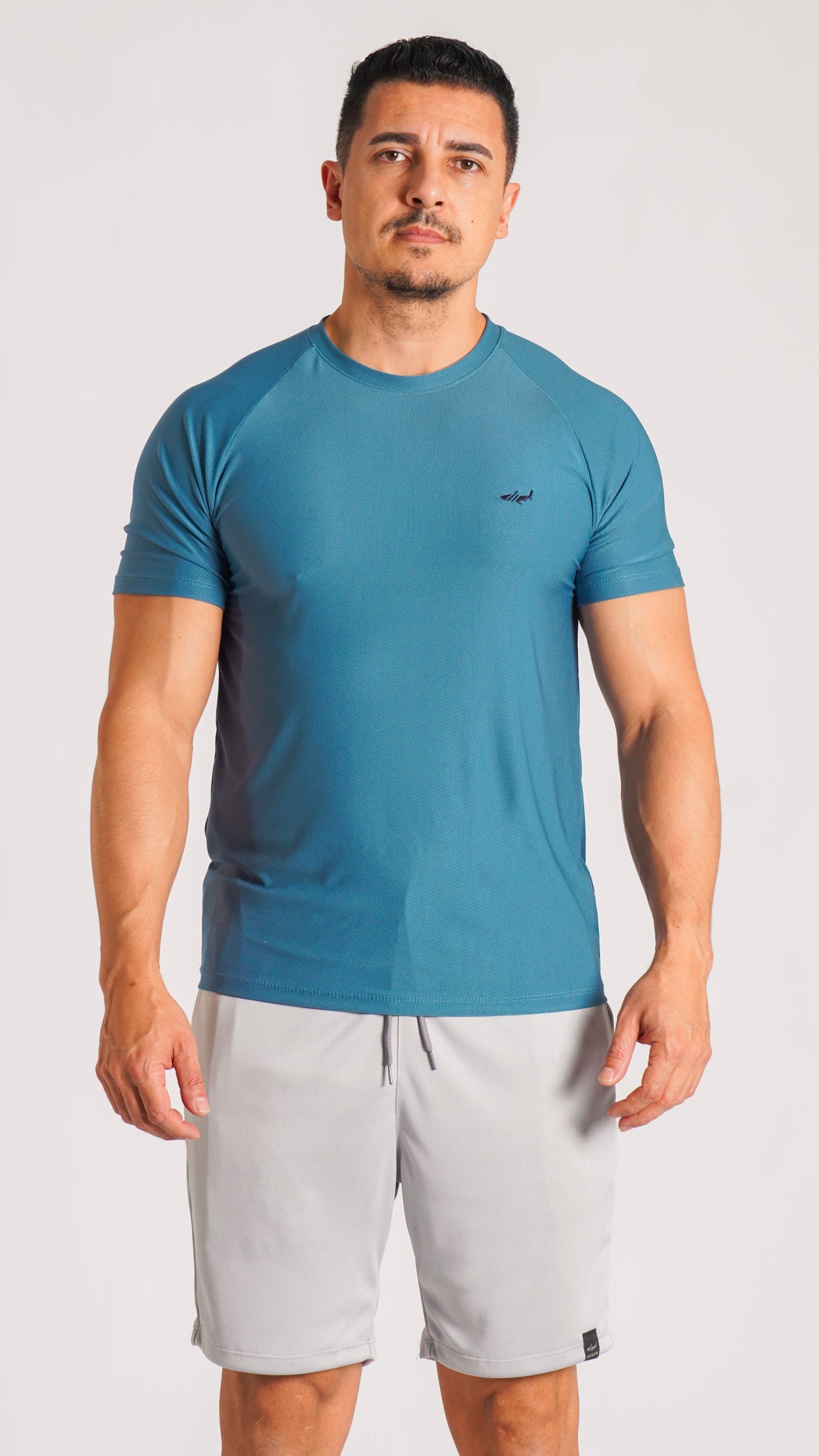 Camiseta Slim Dry Fit - Azul