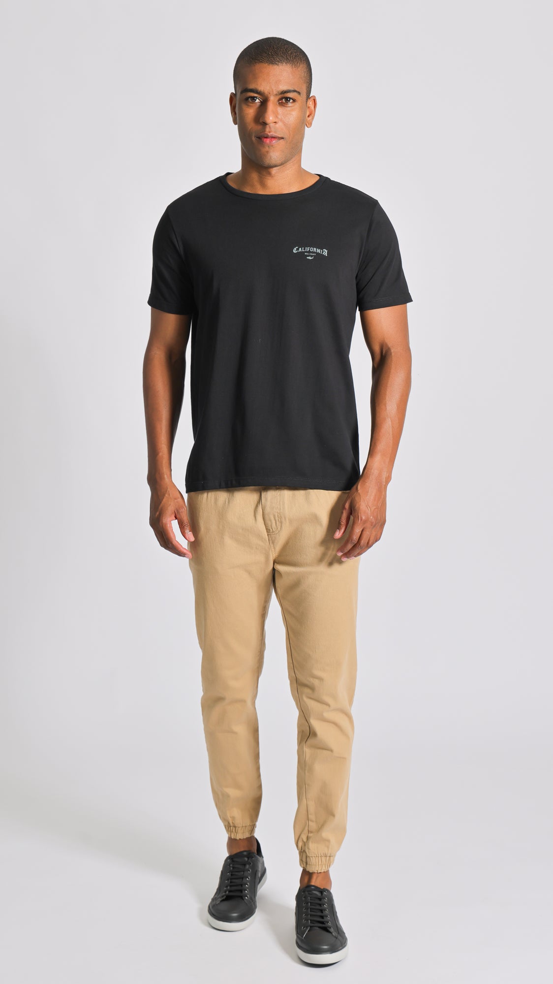 Camiseta Estampada Califórnia - Preta