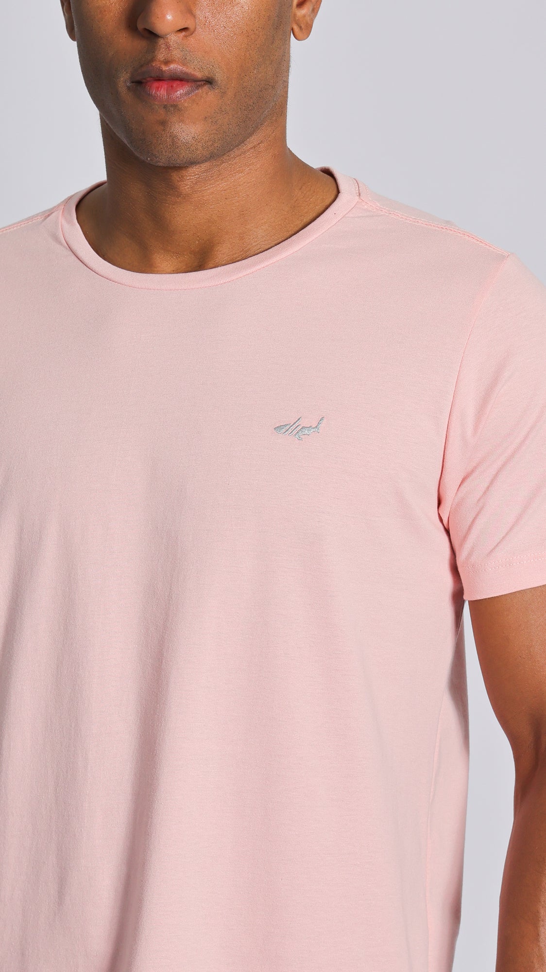 Camiseta Básica - Rosa