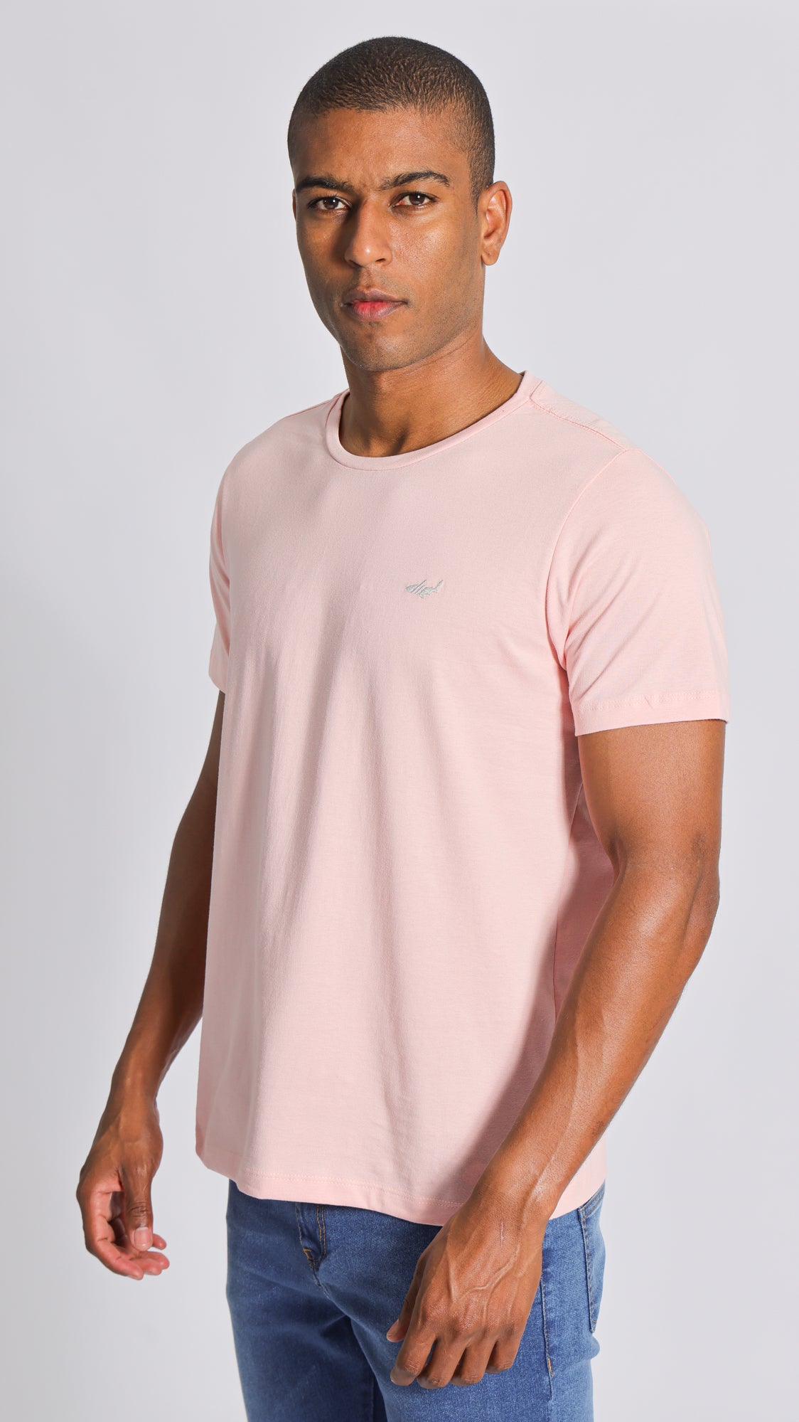 Camiseta Básica - Rosa