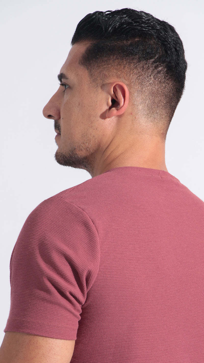 Camiseta Tricô Diamond - Rosê