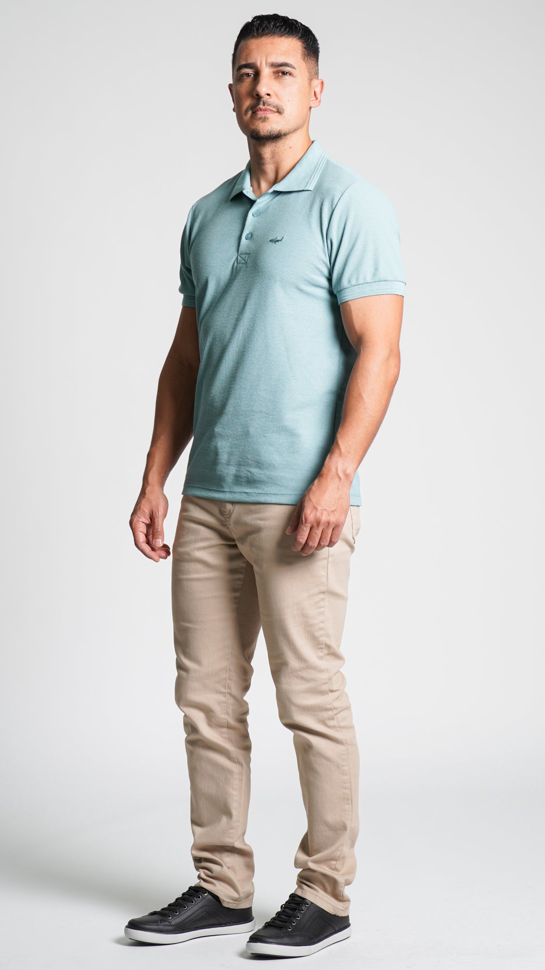 Camisa Polo Tricô Diamond - Verde