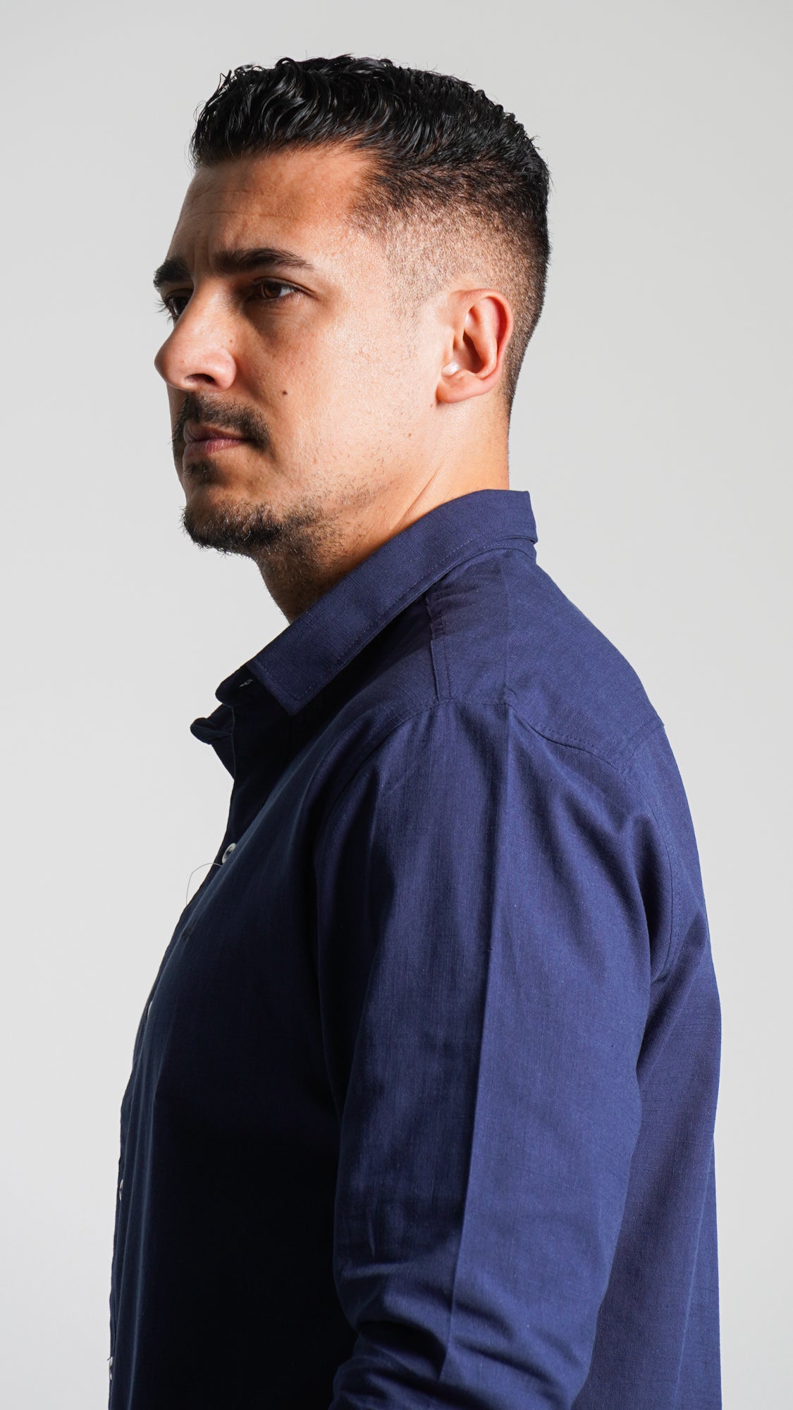 Camisa Manga Longa - Azul Marinho