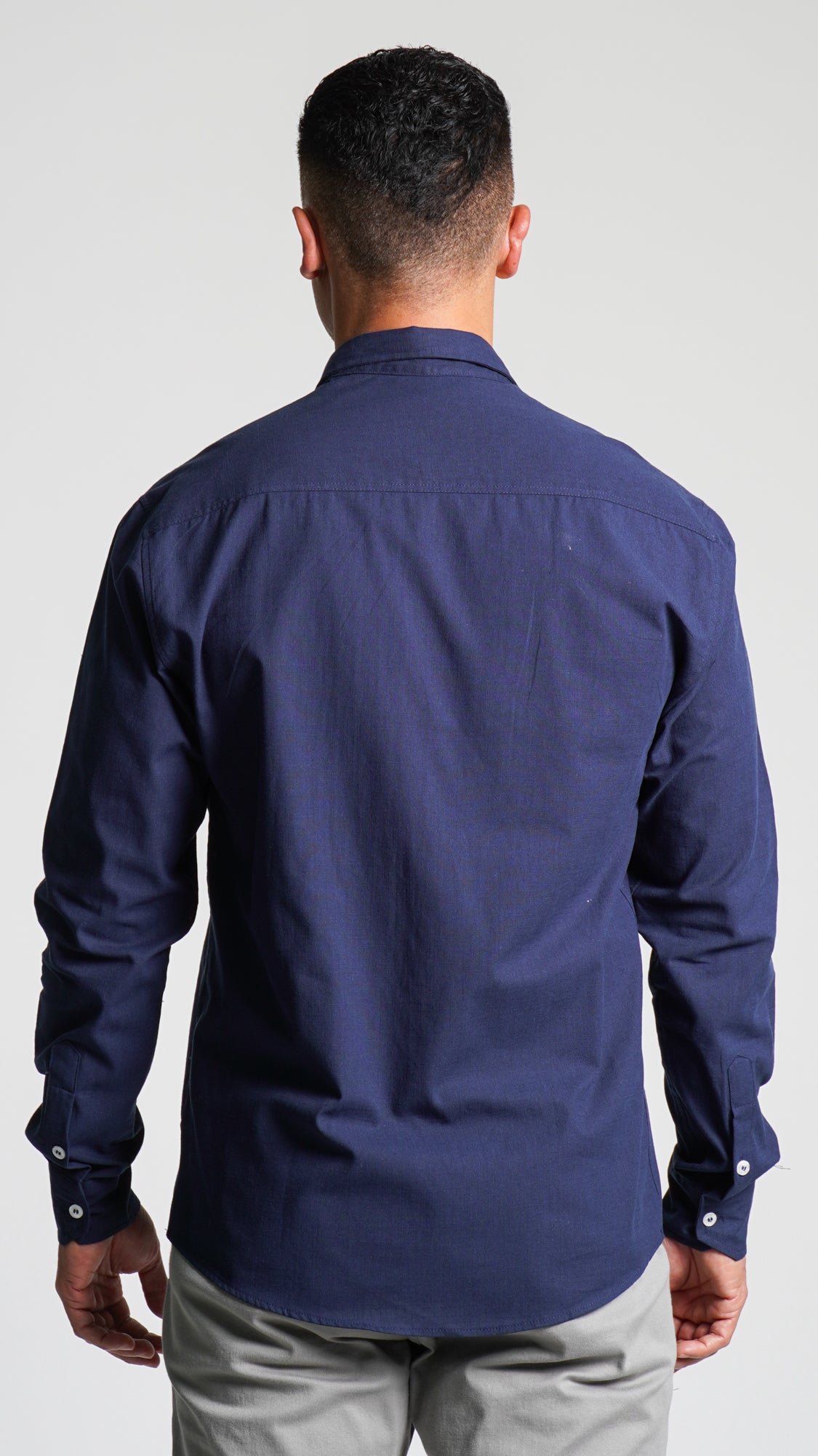 Camisa Manga Longa - Azul Marinho