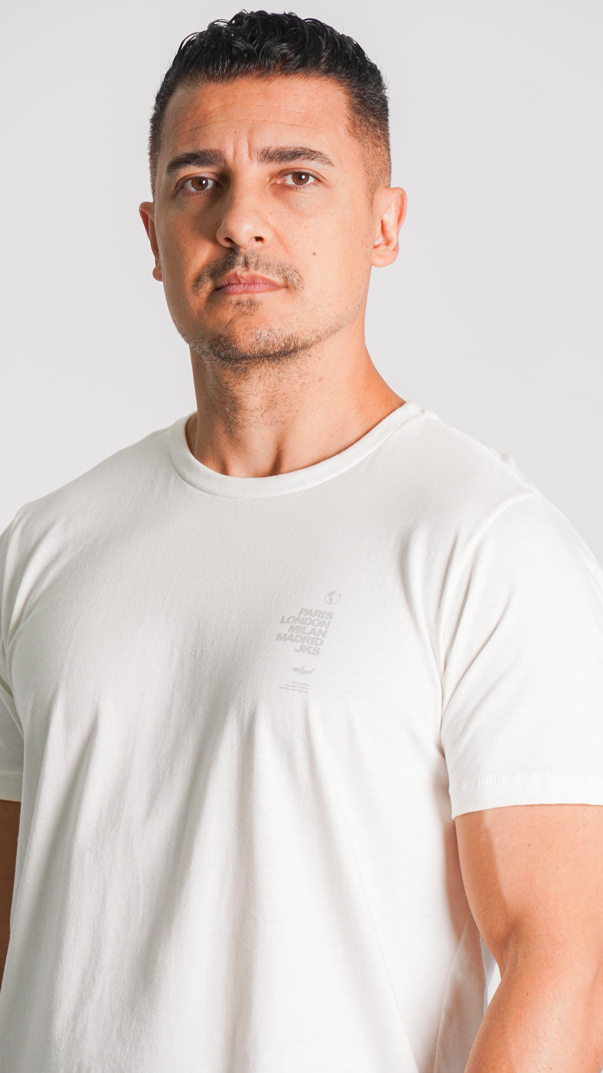 Camiseta Estampada Paris - Off White