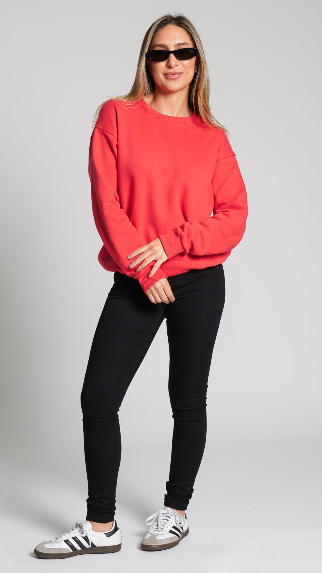 Moletom Ribana Premium - Vermelho