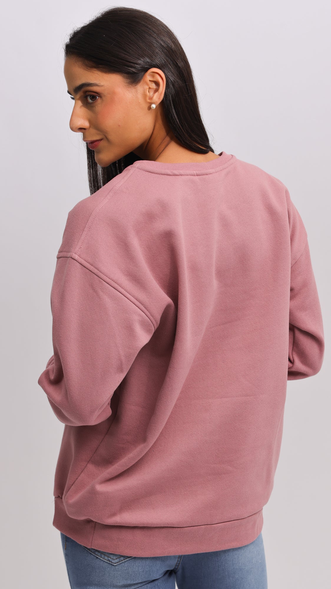 Moletom Ribana - Rosa