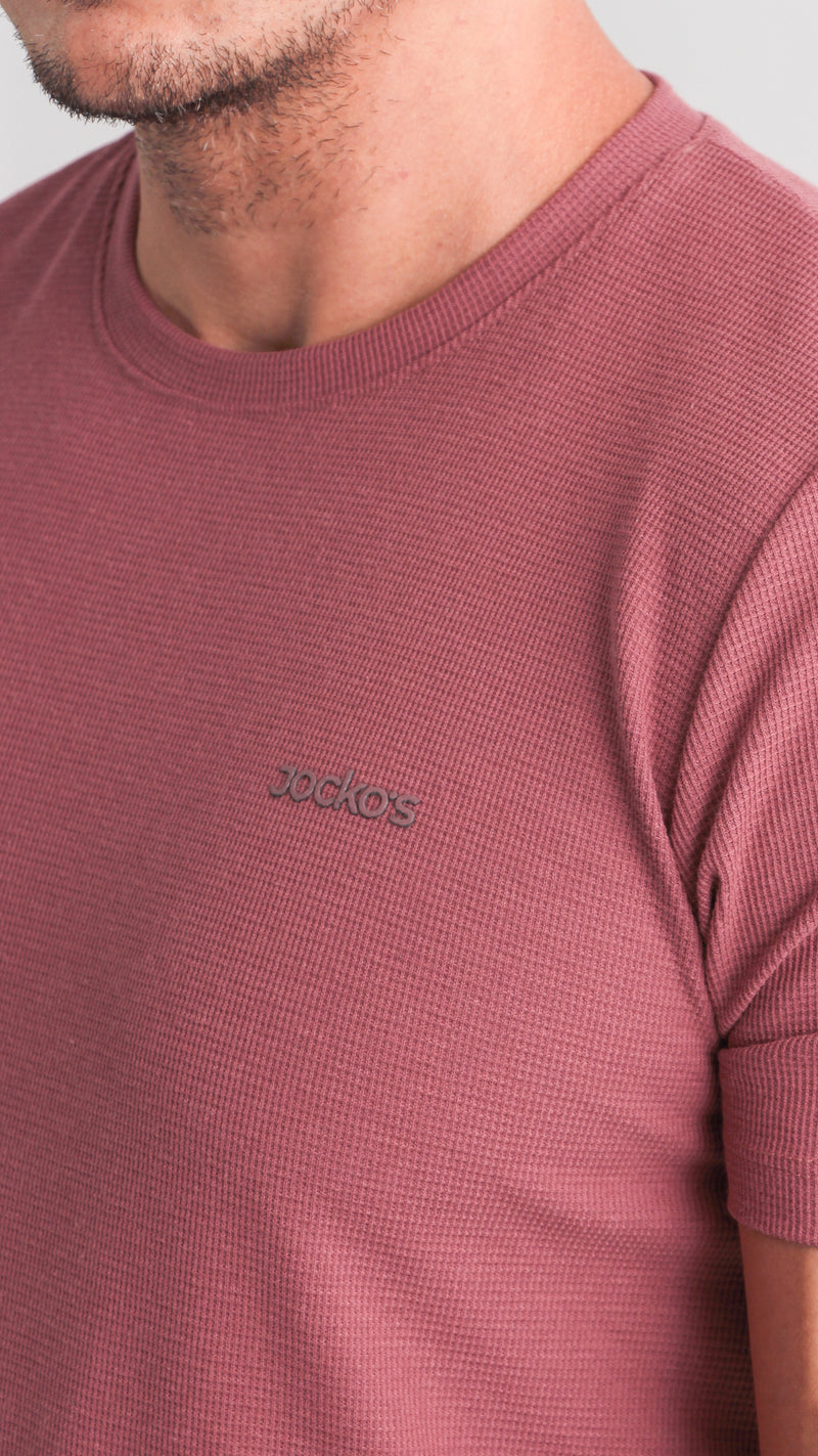 Camiseta Tricô Diamond - Rosê