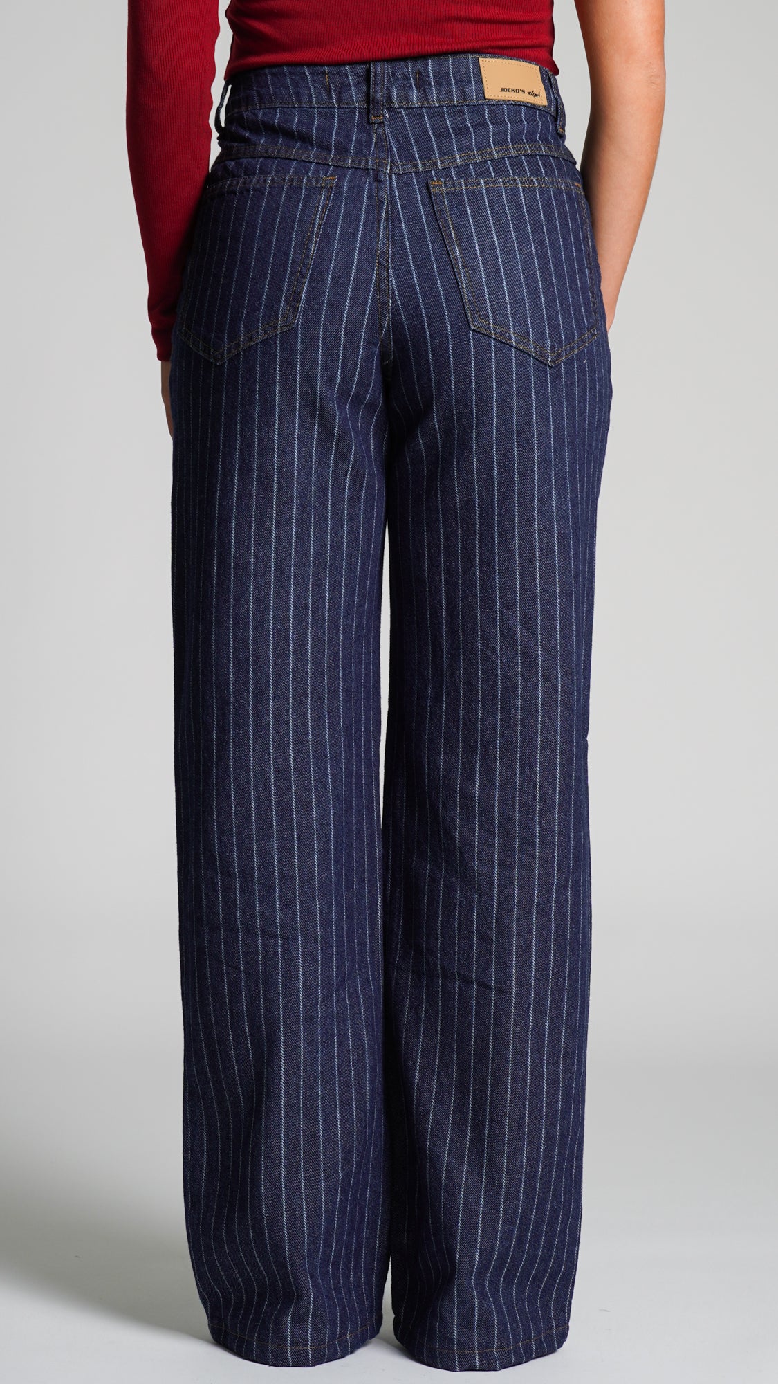 Calça Jeans Reta - Risca de Giz