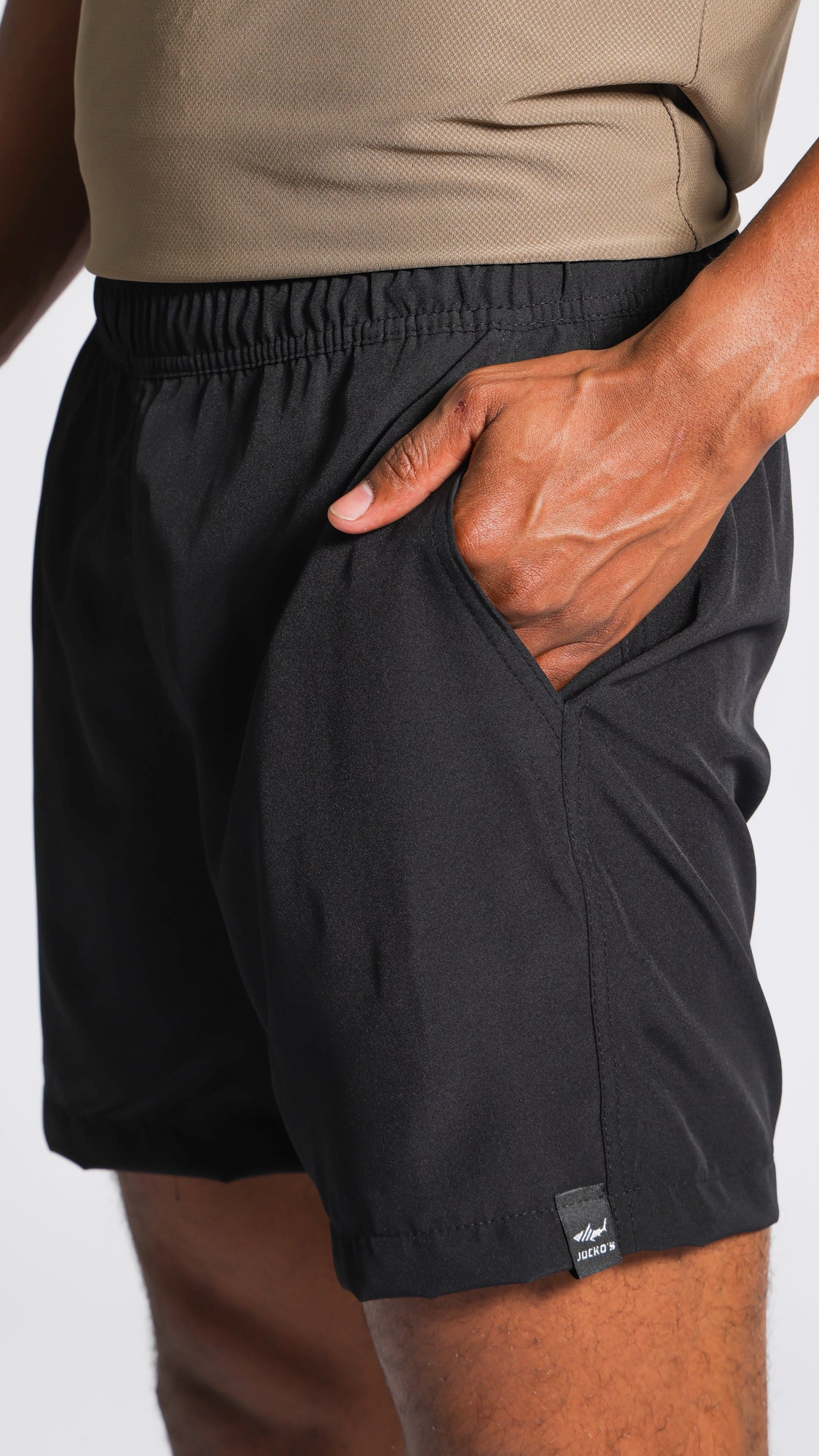 Bermuda Microfibra Curta - Preta