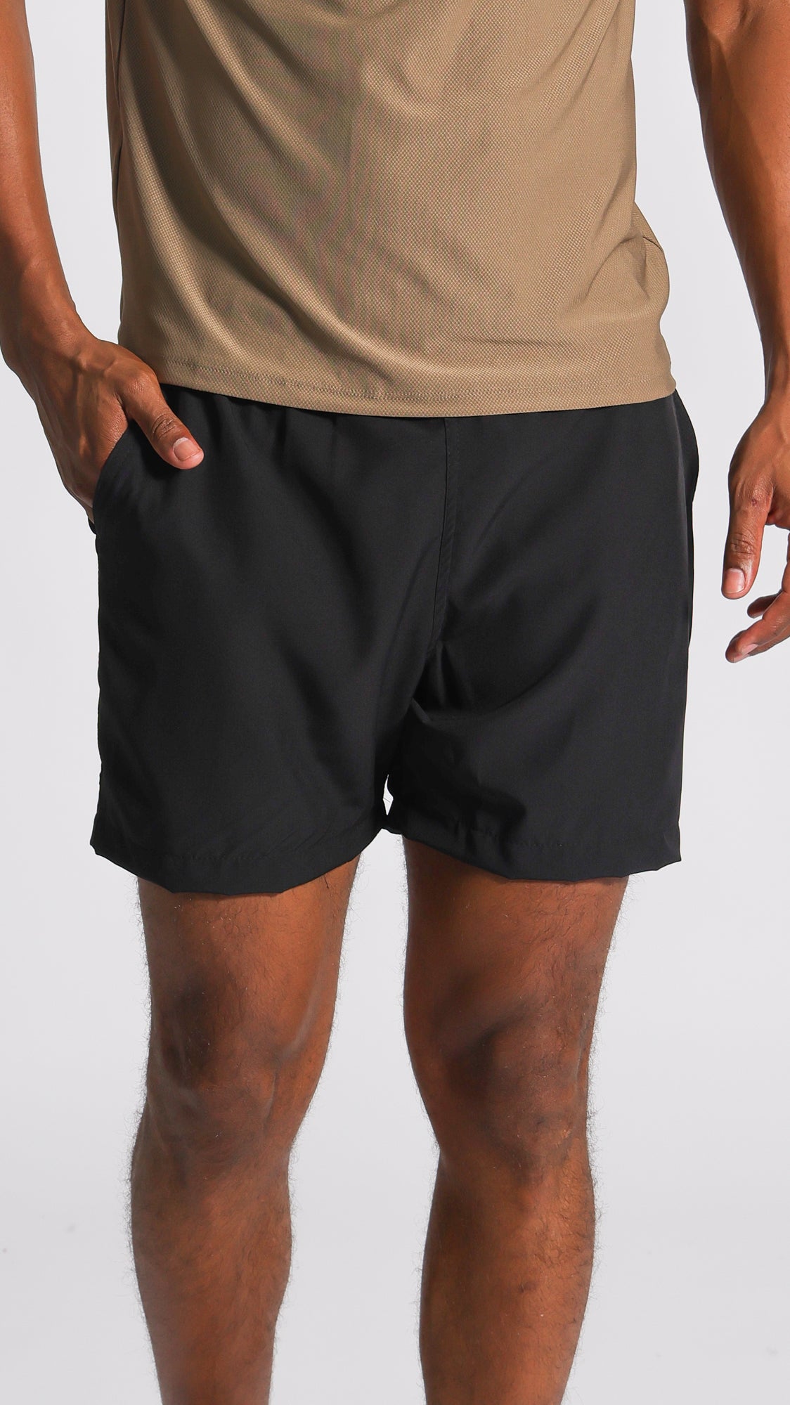 Bermuda Microfibra Curta - Preta