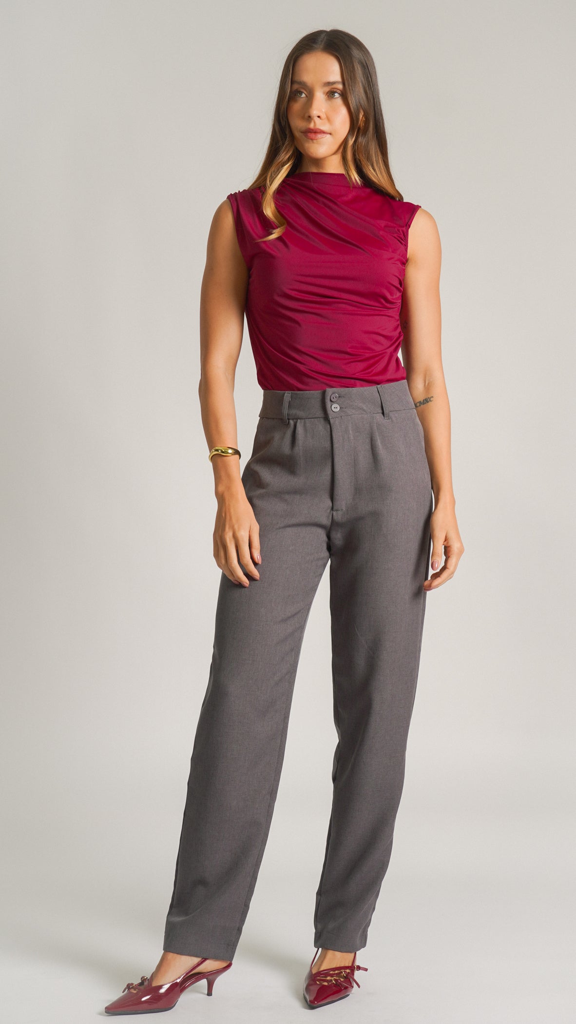 Calça Alfaiataria Classic Premium - Grafite