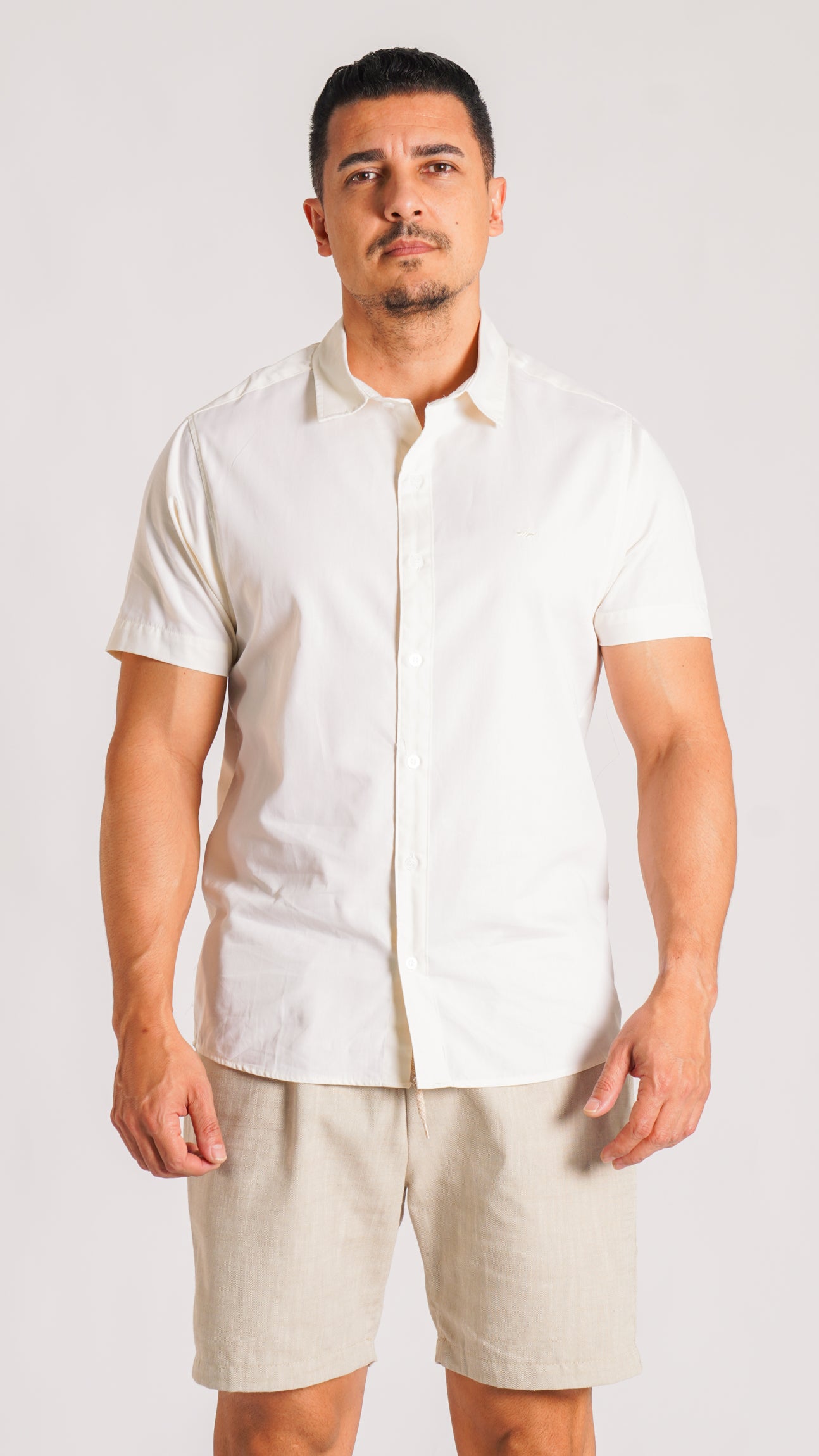 Camisa Manga Curta - Amarela
