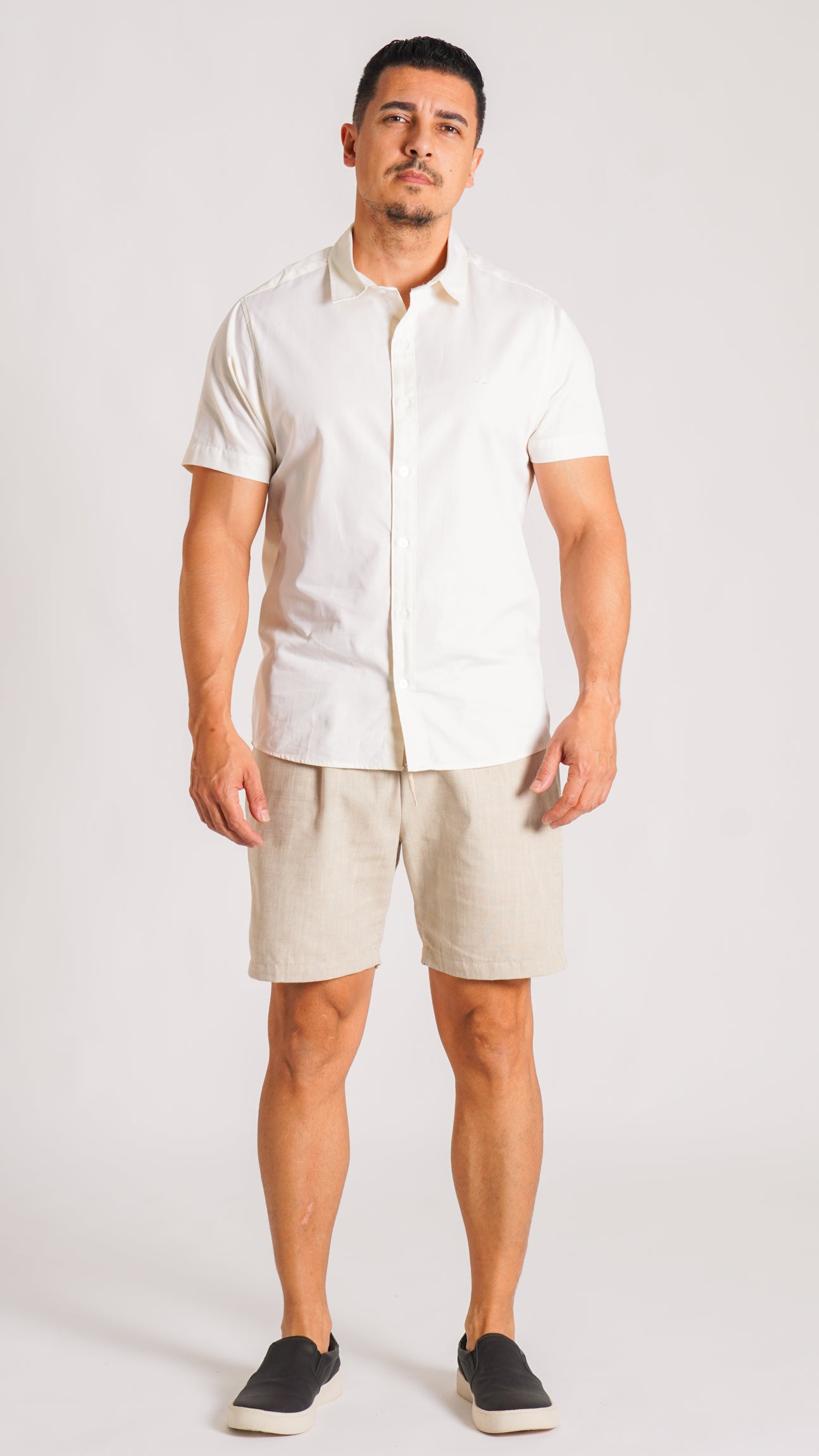 Camisa Manga Curta - Amarela