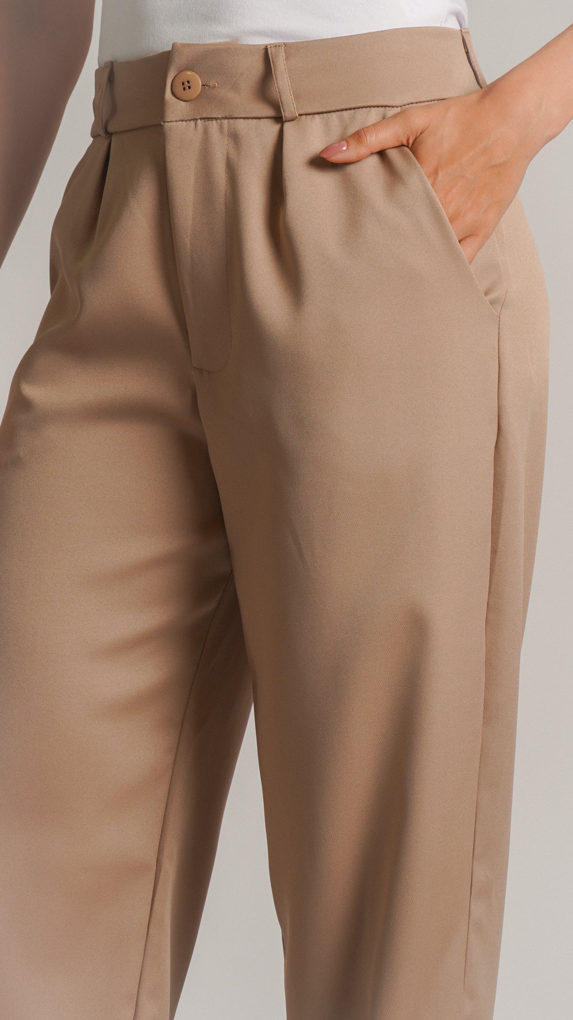 Calça Alfaiataria Classic - Caqui